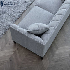 Cooper 3 Seater Sofa in Dolphin Boucle | Mid-Century Modern Design