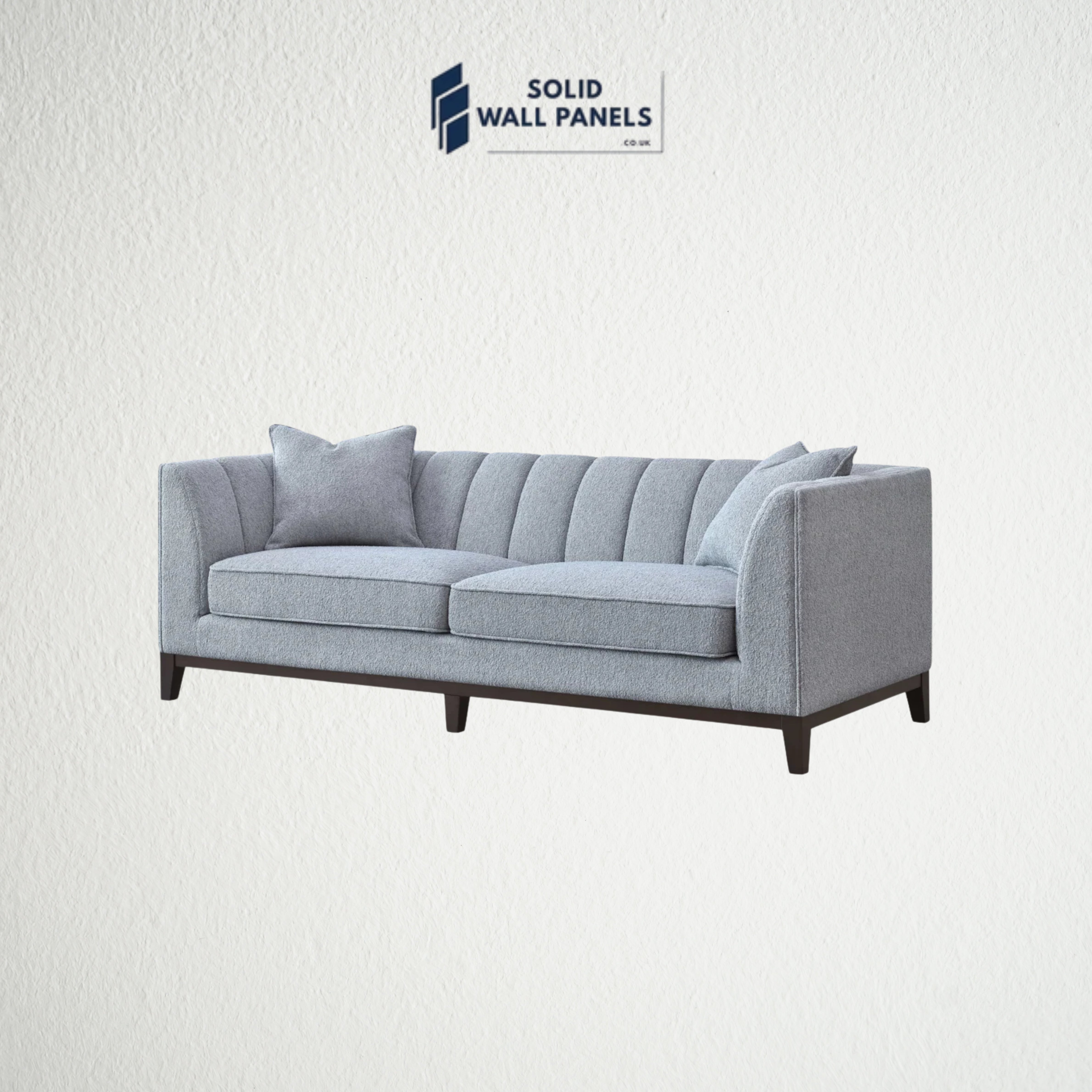 Cooper 3 Seater Sofa in Dolphin Boucle | Mid-Century Modern Design