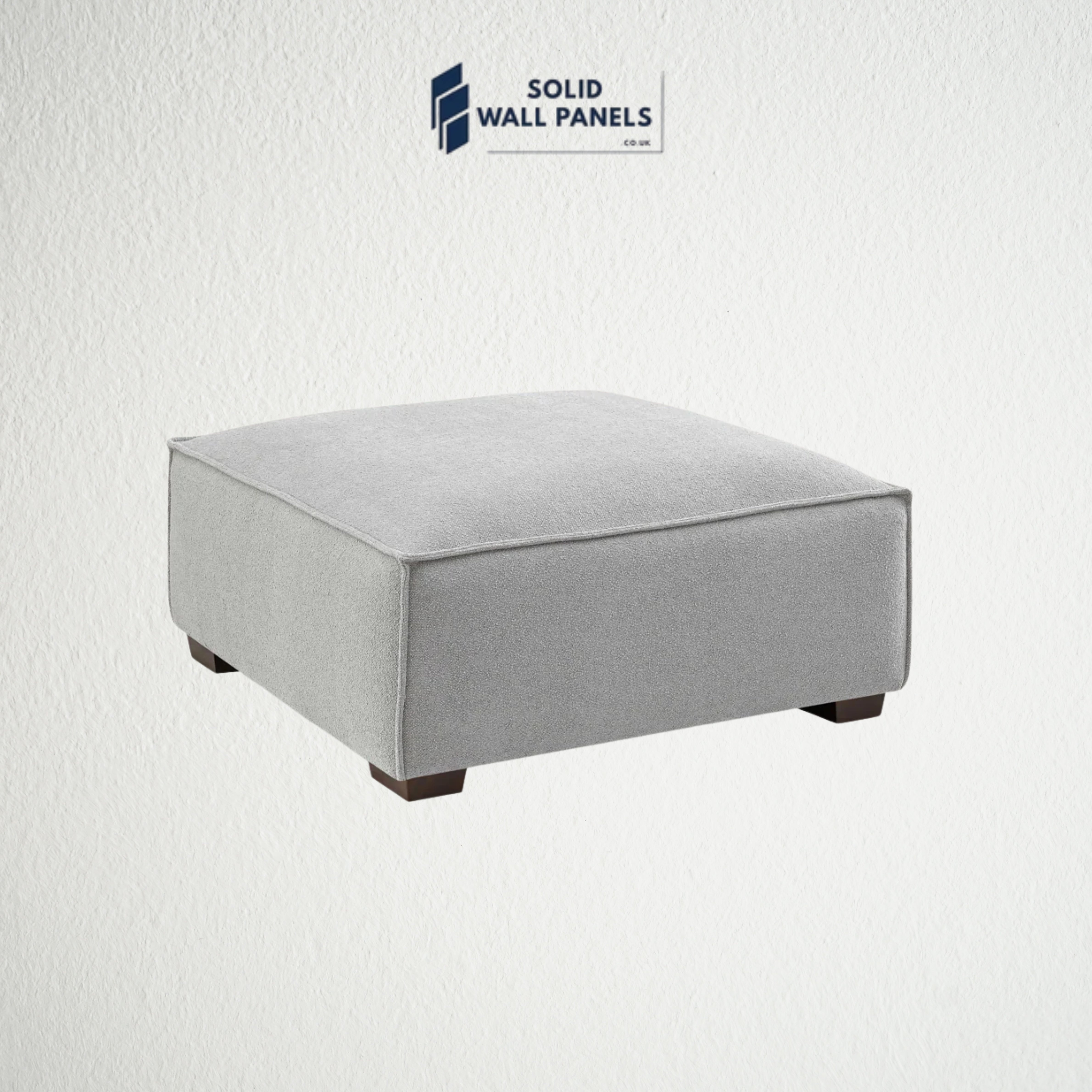 Dakota Sofa Range – Pebble Boucle Fabric | 3 Seater, Chair & Footstool Options | Luxury Modern Design