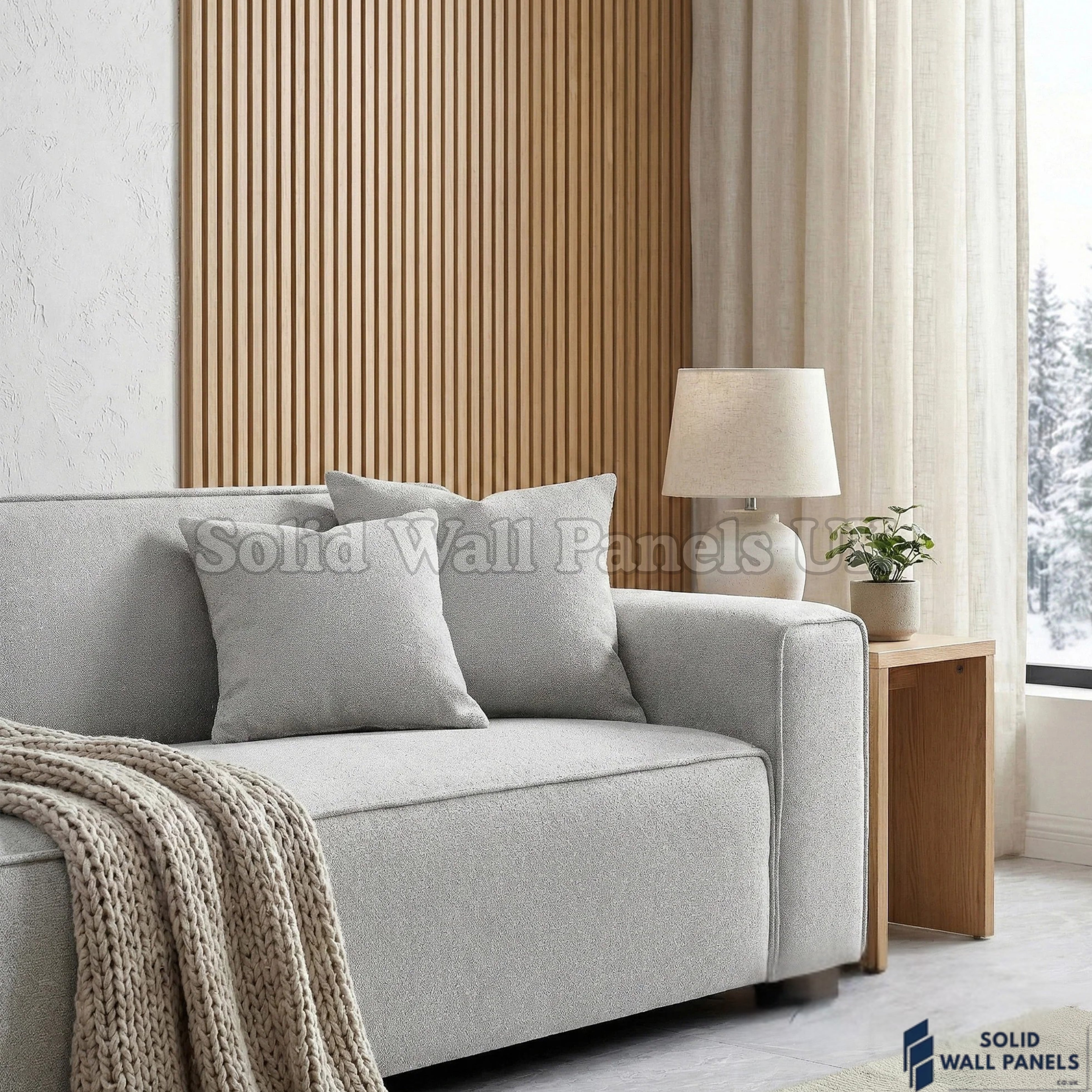 Dakota Sofa Range – Pebble Grey Bouclé Fabric | 4 Seater, 3 Seater, Armchair & Footstool Options