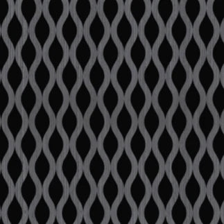 Acoustic Waved Wall Panel - Dark Grey (60 × 240 cm) HDF | Fast UK Delivery