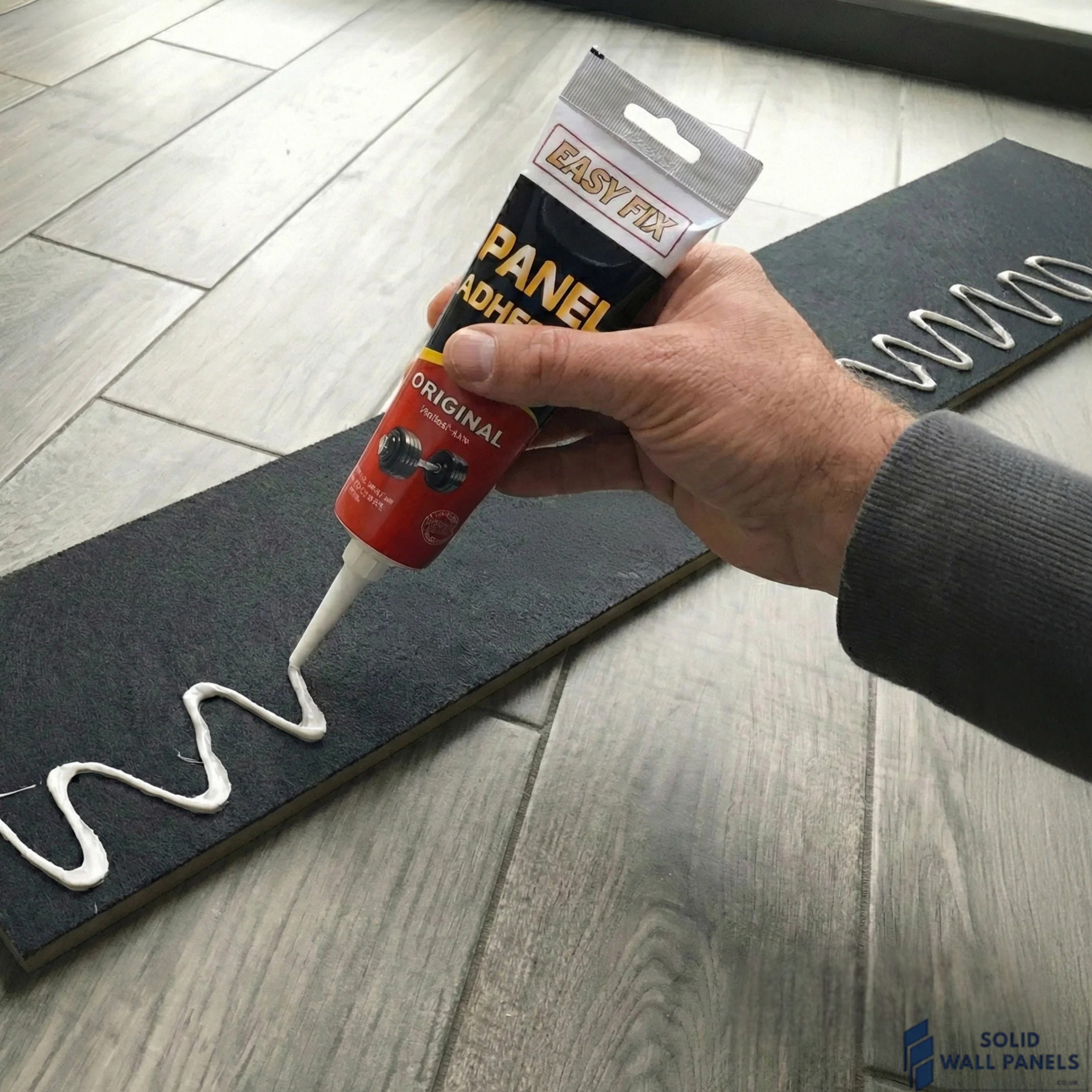 EASY FiX Wall Panel Adhesive 234g – High Performance, Strong Bond, Low VOC for Multi Surface Installation