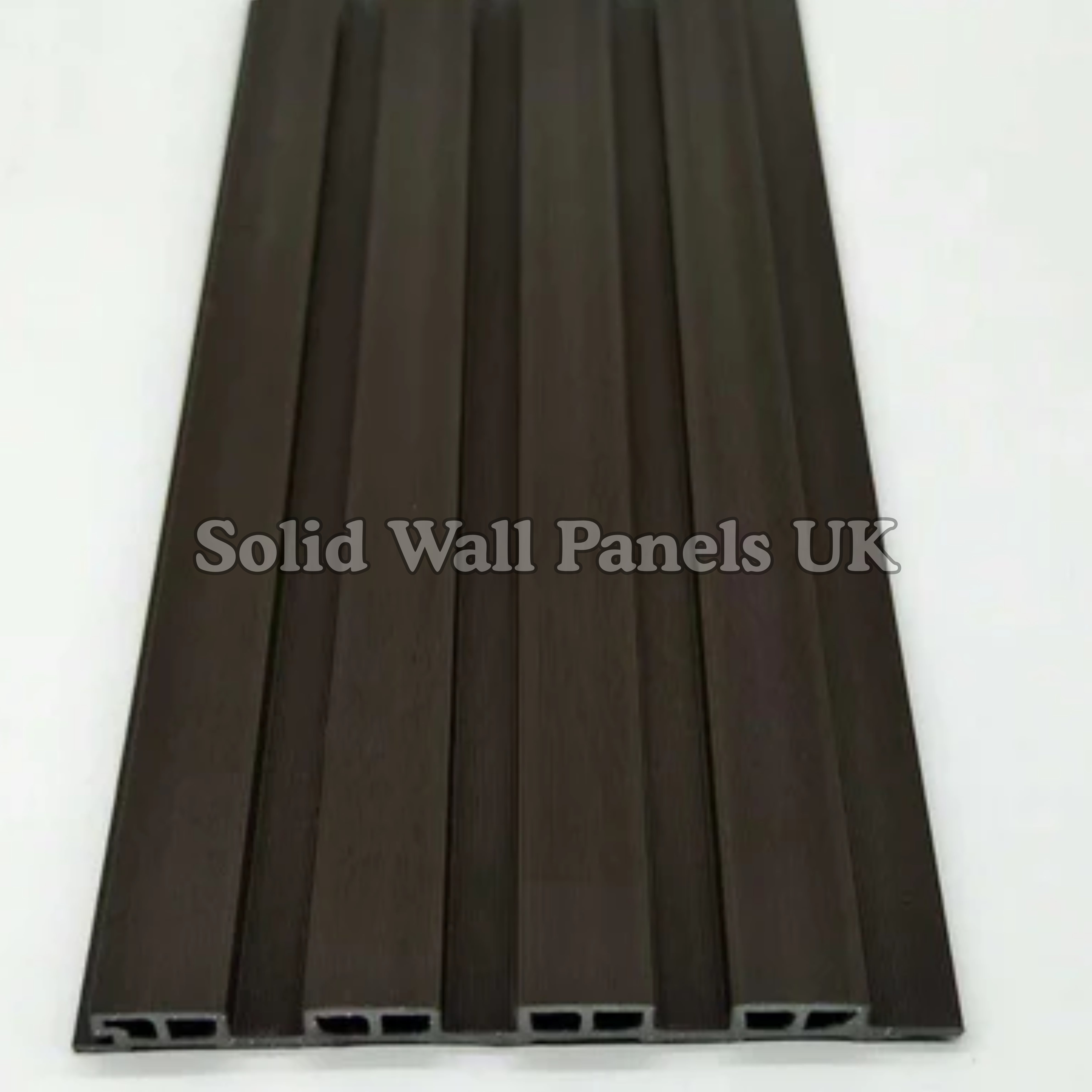 Exterior Outdoor Wall Panels – Dark Brown | Solid Wall Panels UK