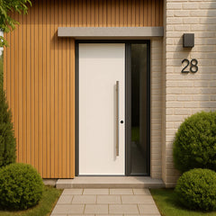 Exterior PVC Wall Panels - Light Oak 180cm or 150cm (4 Pieces)