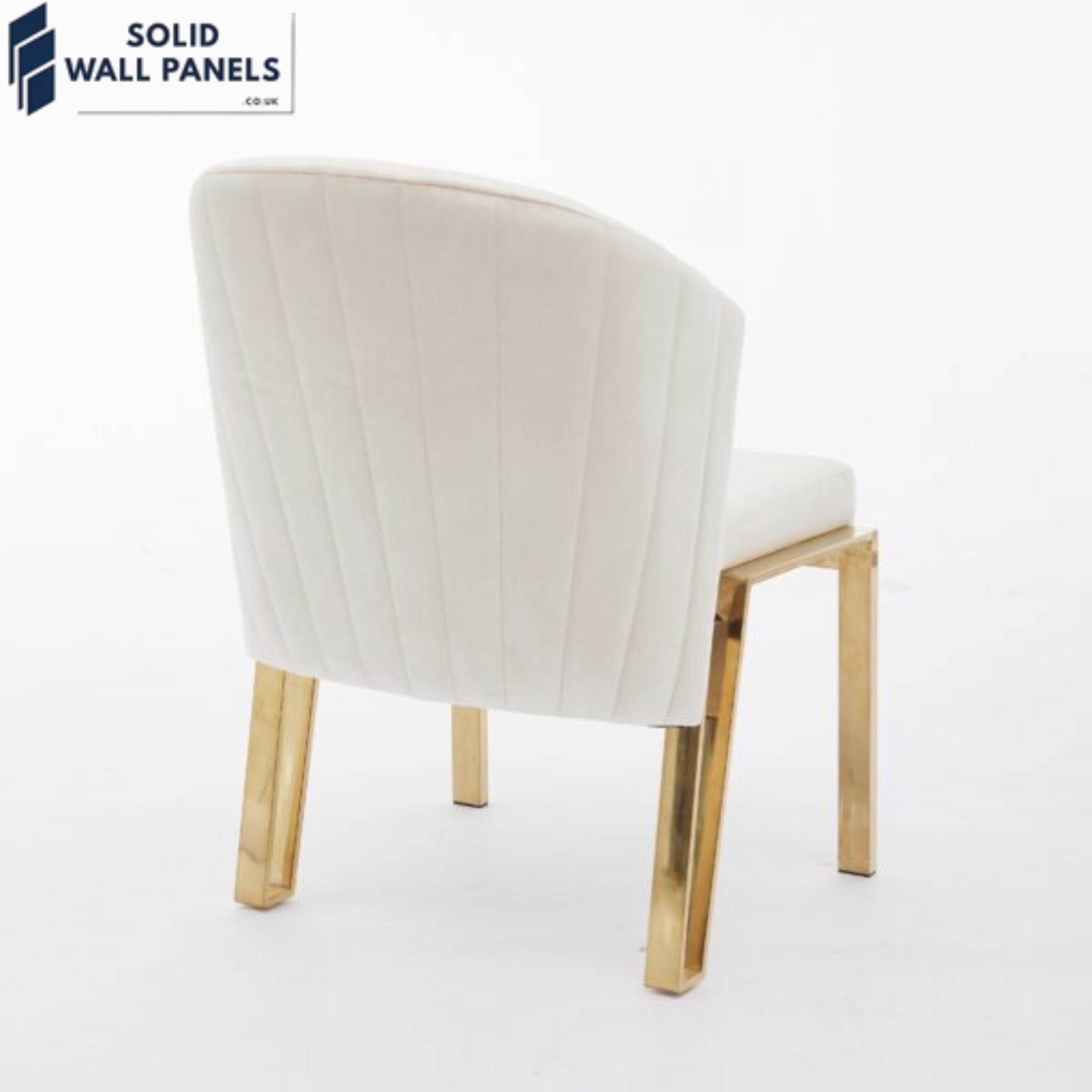 Luxury Velvet & Metal Fabio Dining Chair – Fast UK Delivery 