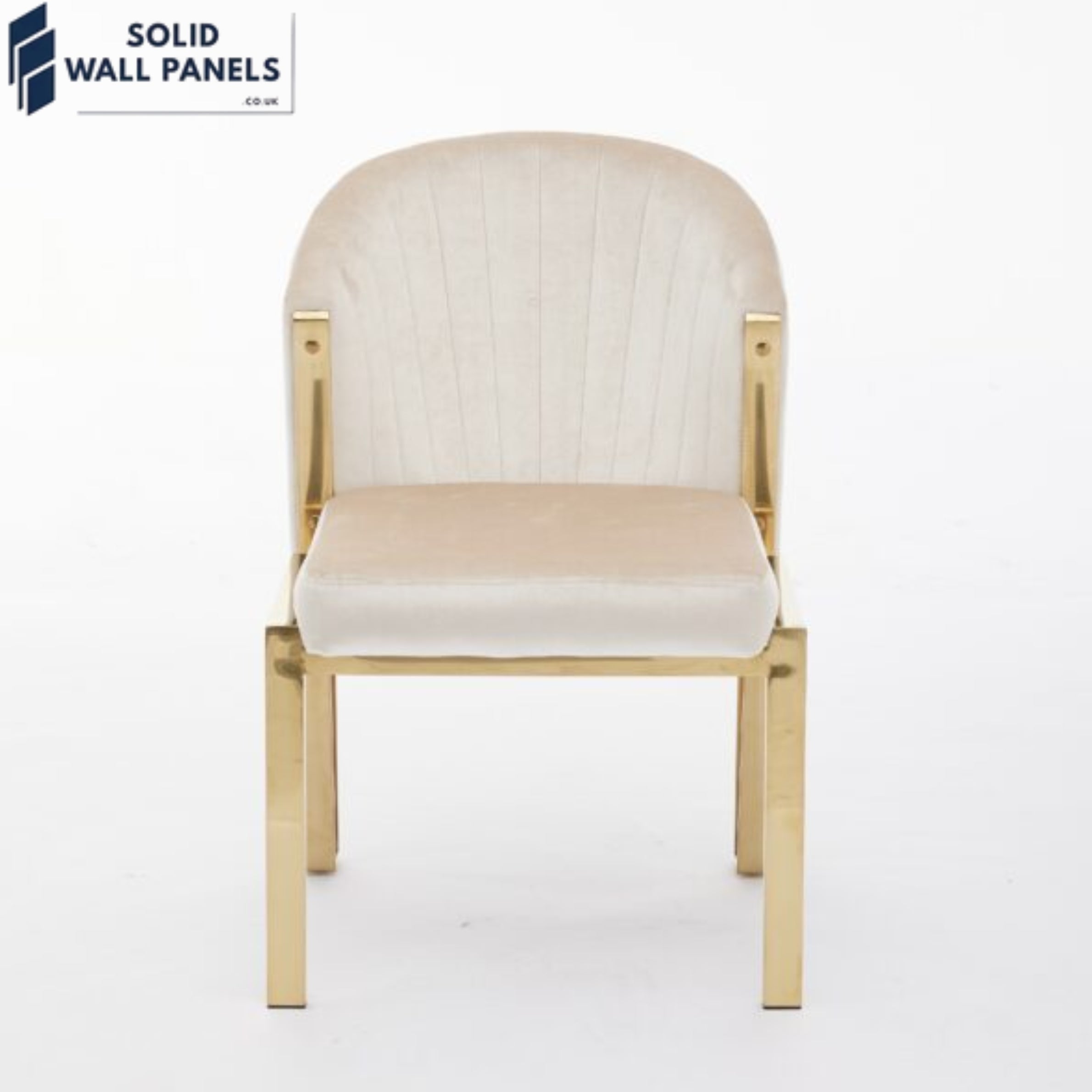 Luxury Velvet & Metal Fabio Dining Chair – Fast UK Delivery 