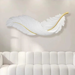 Feather Light Wall Art – LED Illuminated Design | Luxury Home Decor