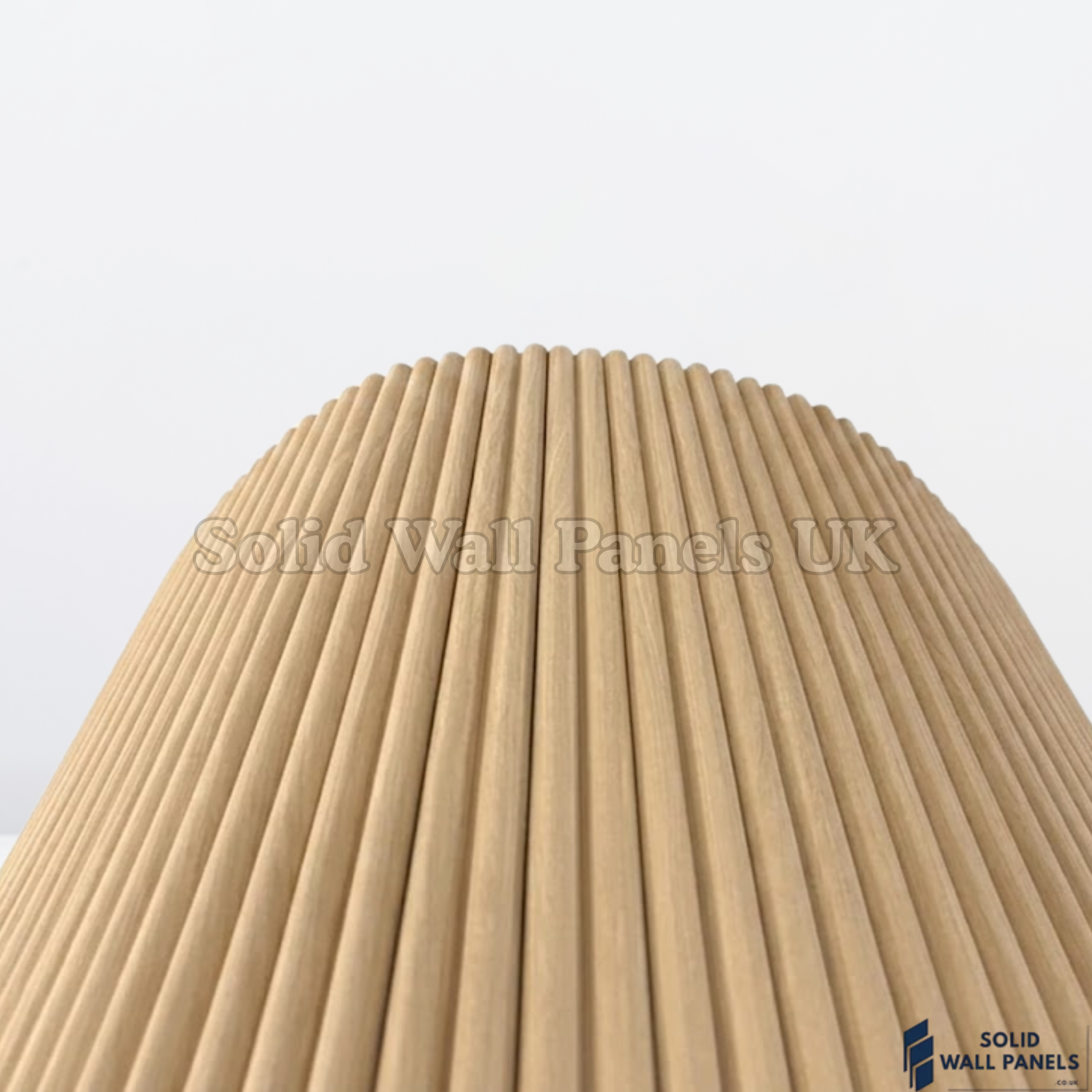 Flexible Oak Reed Wall Panel – 240cm x 60cm (Pack of 2) | Premium Real Wood Acoustic Panels
