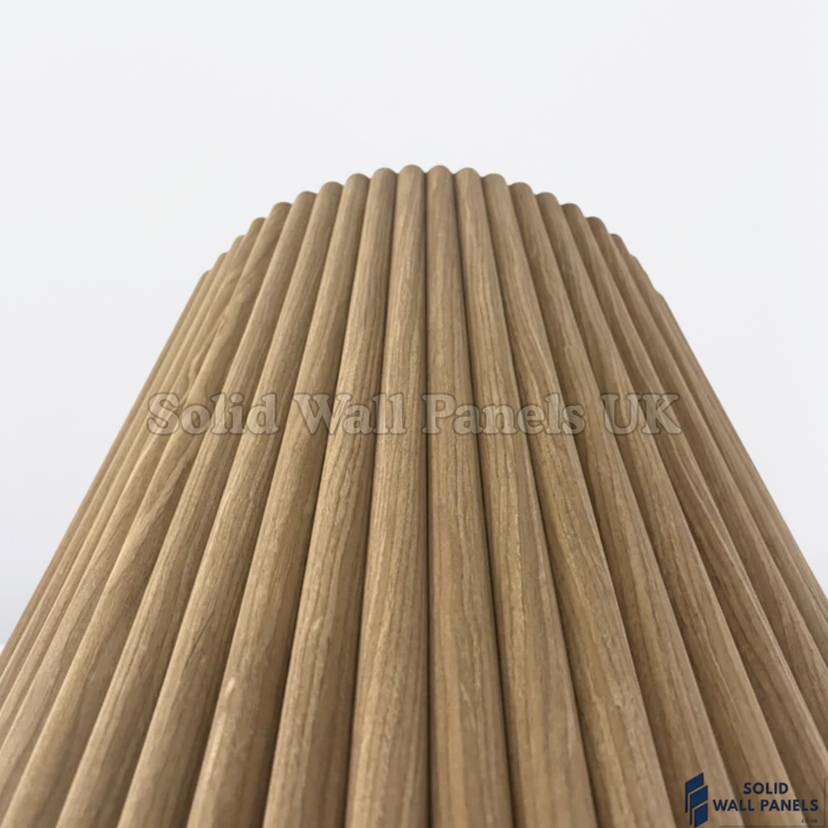 Flexible Walnut Flute Wall Panel – 240cm x 60cm (Pack of 2) | Premium Real Wood Veneer Panels