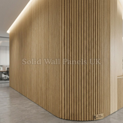 Flexible Walnut Reed Wall Panel 240cm x 60cm (Pack of 2) – Real Wood Veneer Acoustic Panel