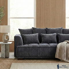 Gramercy Corner Sofa – Steel Grey Luxury Corner Sofa UK
