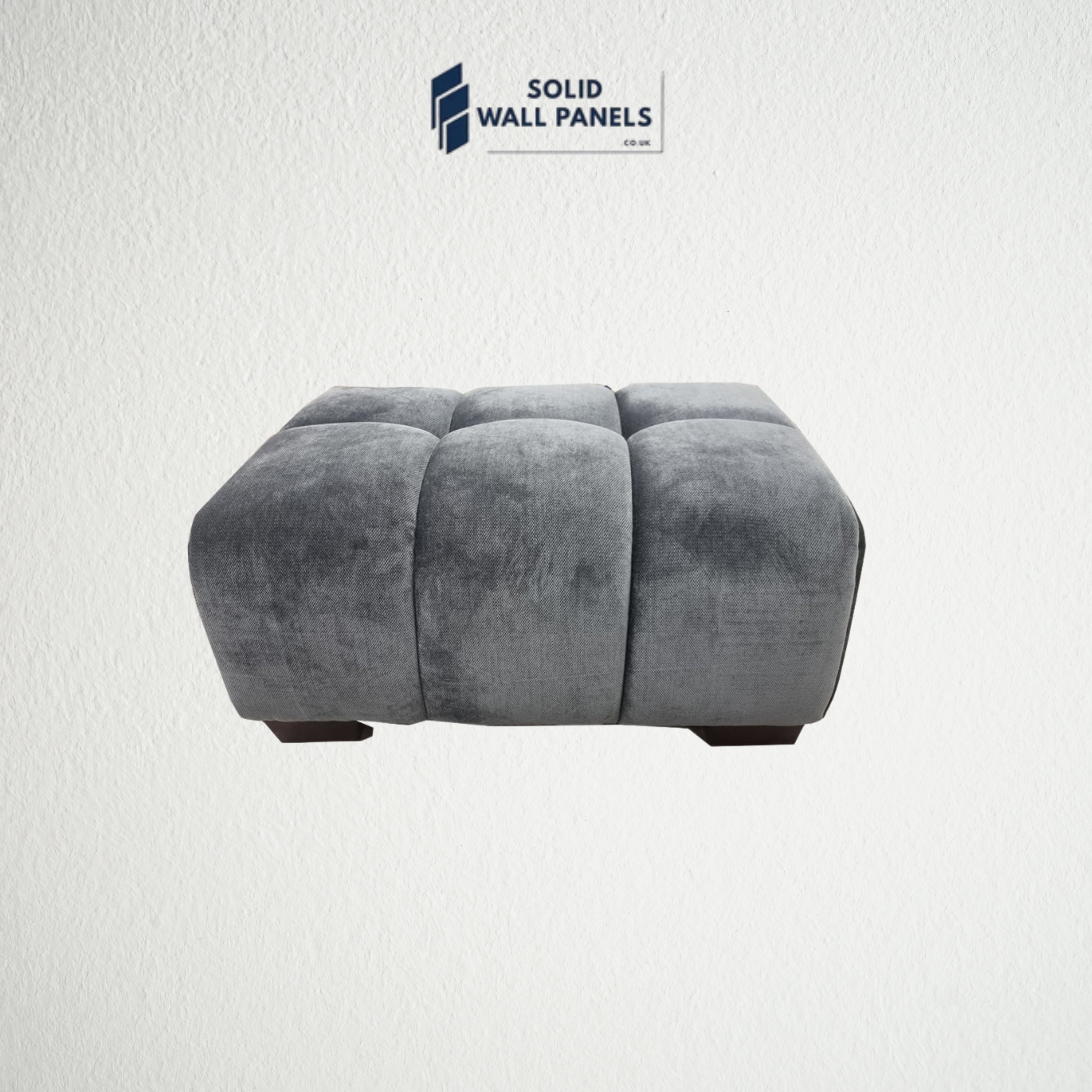 Harlem Sofa Range – Steel Velvet Fabric | 3 Seater, 2 Seater, Chair & Stool | Modern Luxury Design