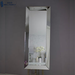 Kensington Mirror – 150×60 cm | Luxury Full-Length Wall Mirror | Solid Wall Panels UK