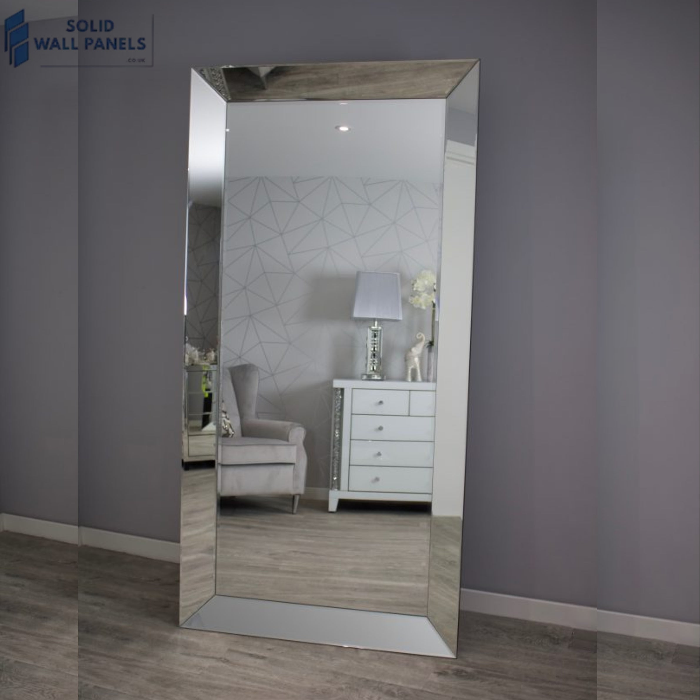 Kensington Mirror – 200×100 cm | Luxury Full-Length Wall Mirror