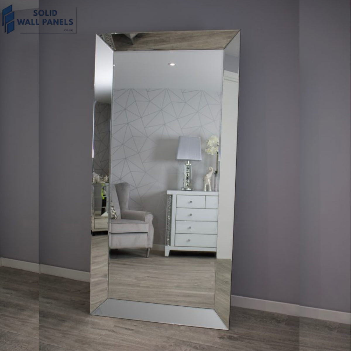 Kensington Mirror – 200×100 cm | Luxury Full-Length Wall Mirror