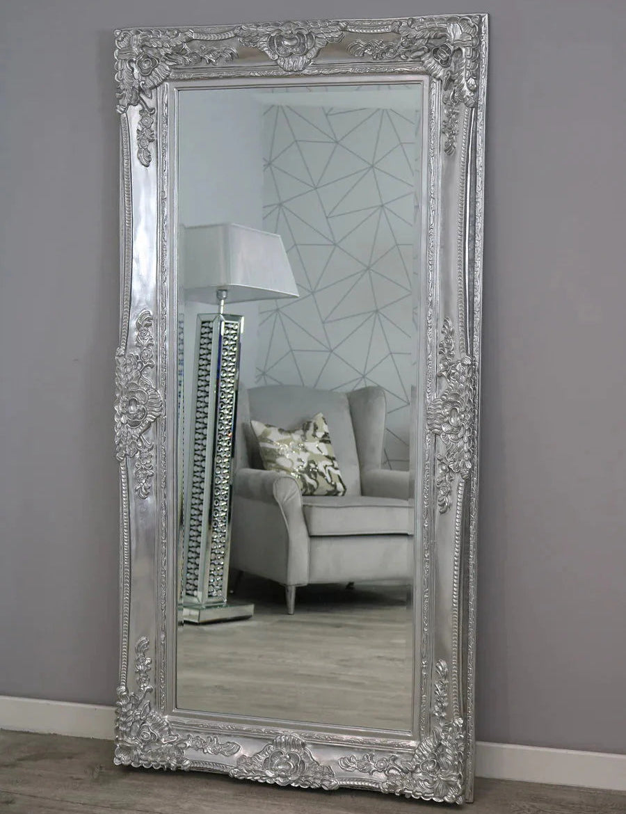 Large Paris Mirror 103×204 cm | Gold White Silver Champagne