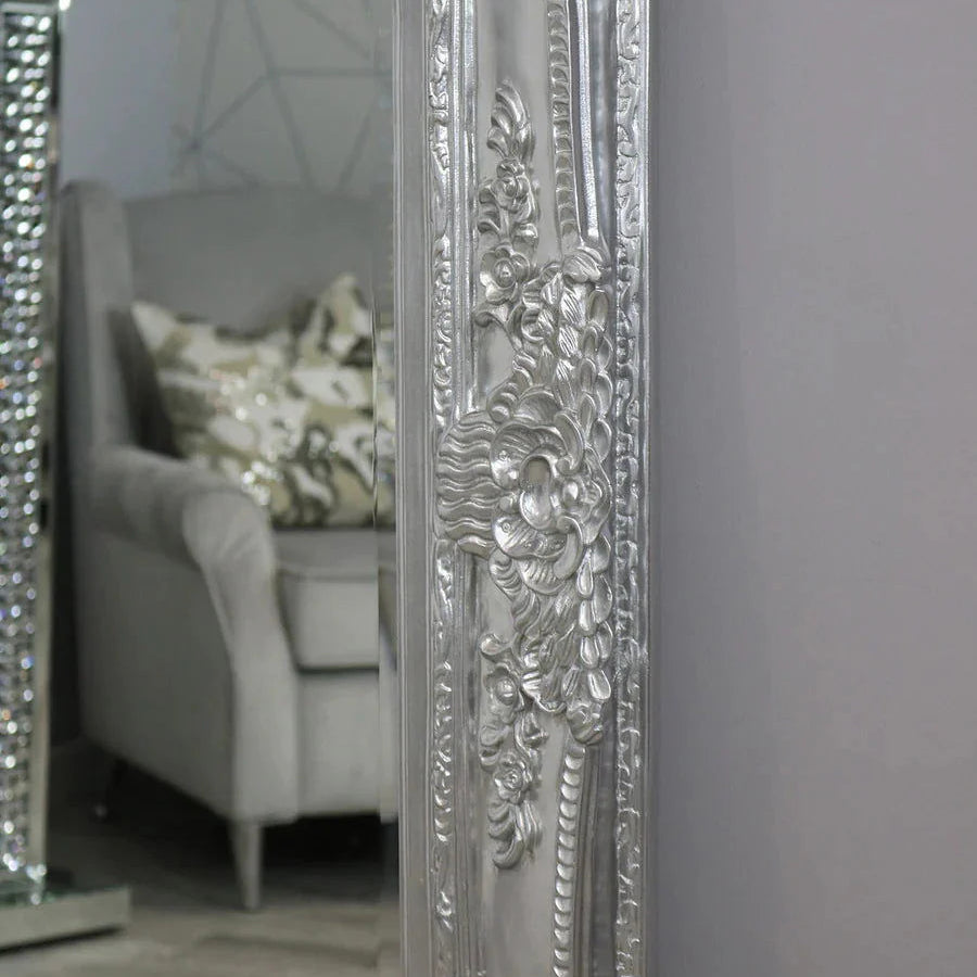 Large Paris Mirror 103×204 cm | Gold White Silver Champagne