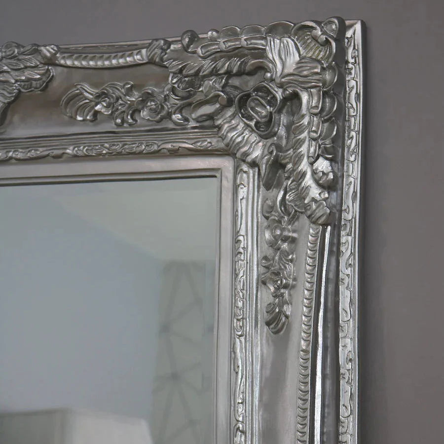 Large Paris Mirror 103×204 cm | Gold White Silver Champagne