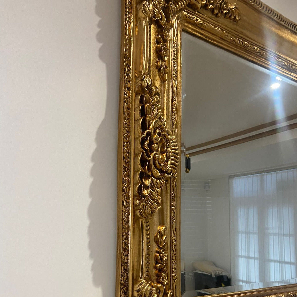 Large Paris Mirror 103×204 cm | Gold White Silver Champagne