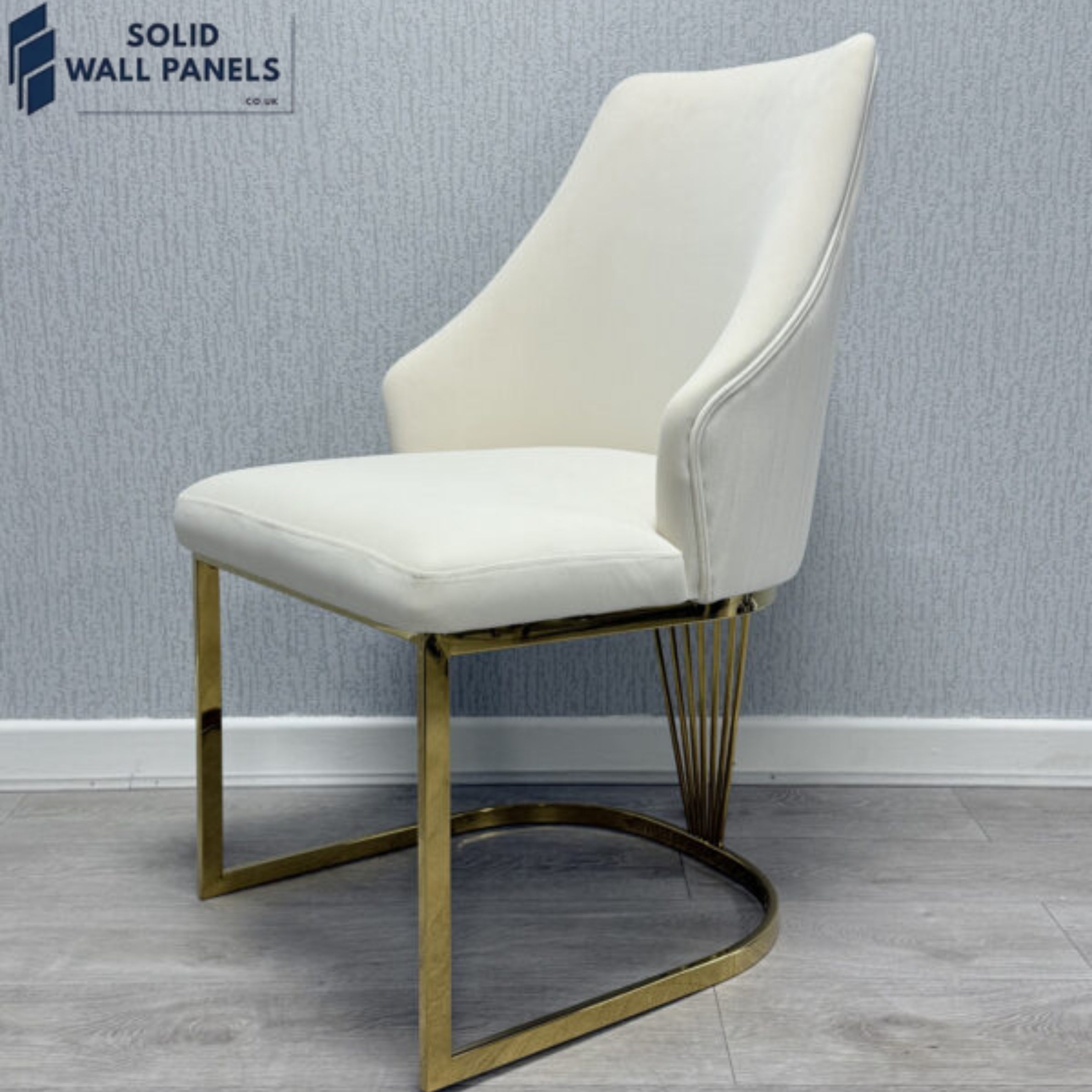 Lasco Dining Chairs | Luxury Velvet & Metal, Available in 4 Colours