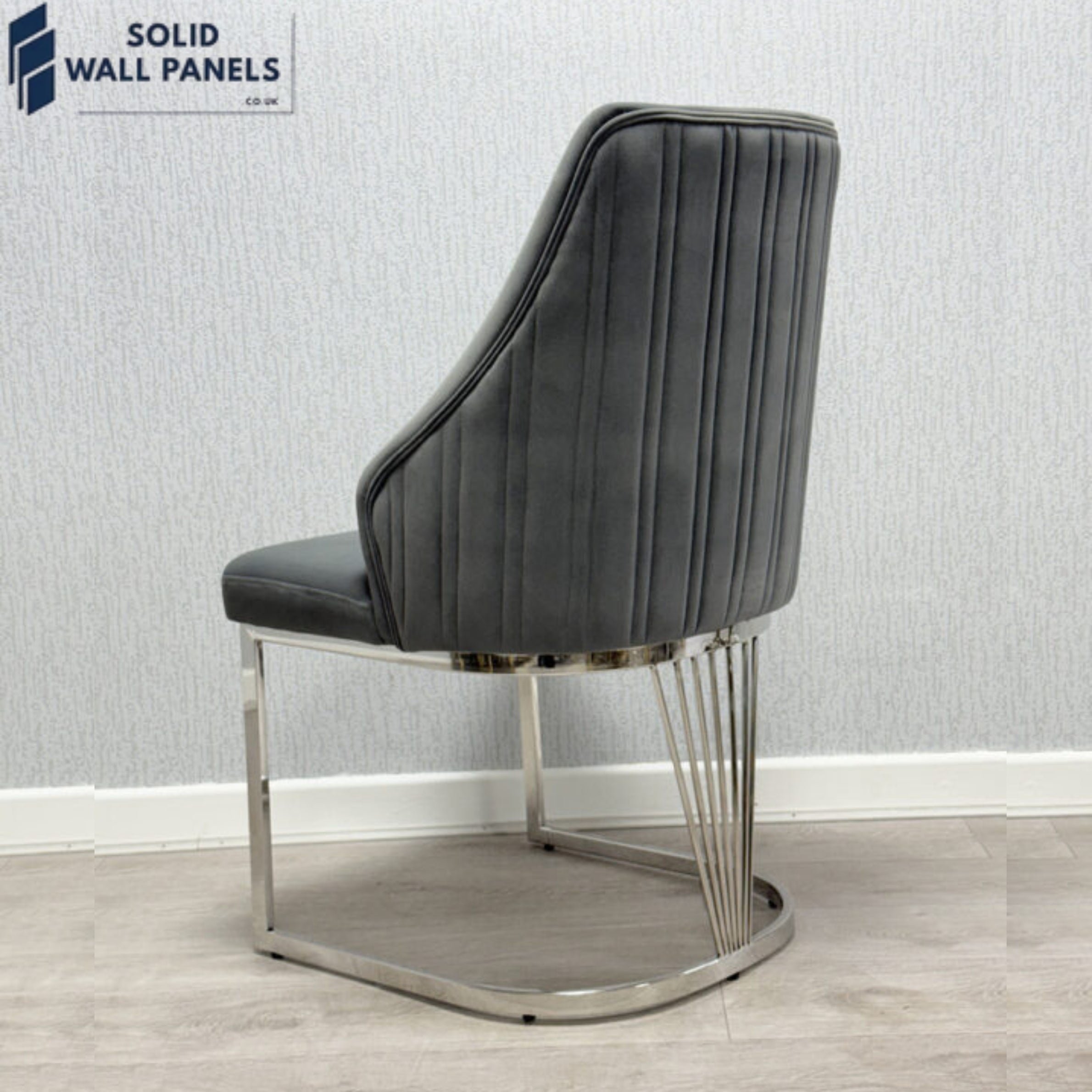 Lasco Dining Chairs | Luxury Velvet & Metal, Available in 4 Colours