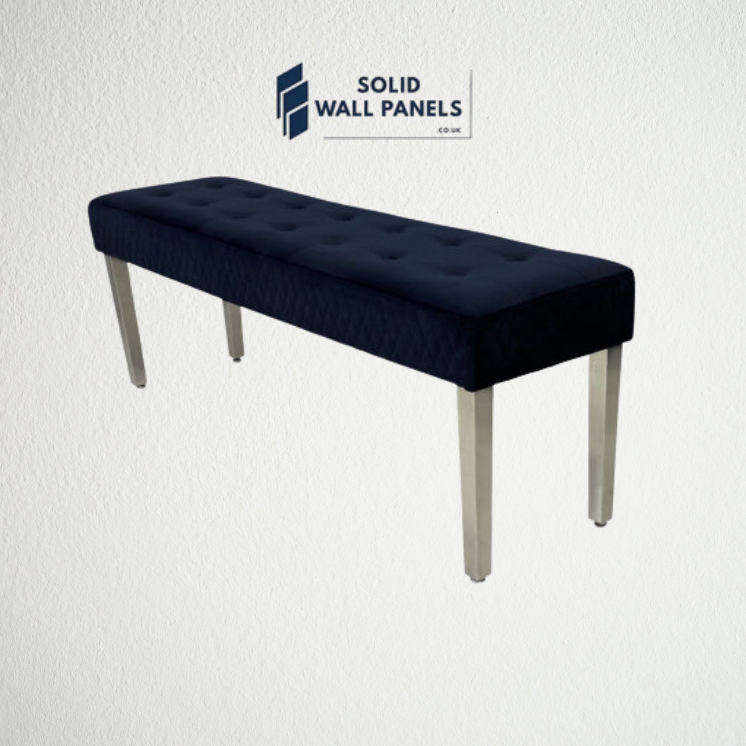 Majestic Bench – Modern Luxury Velvet Seating | Solid Wall Panels
