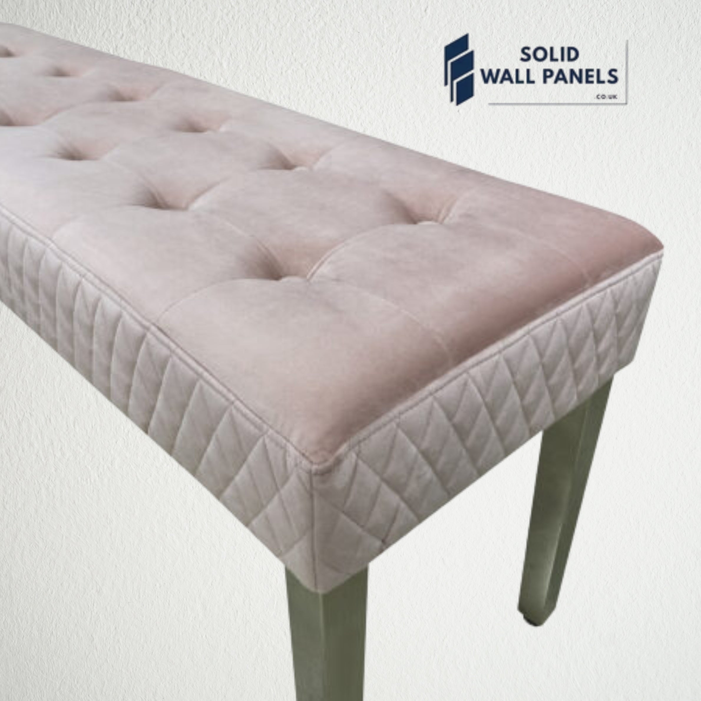 Majestic Bench – Modern Luxury Velvet Seating | Solid Wall Panels