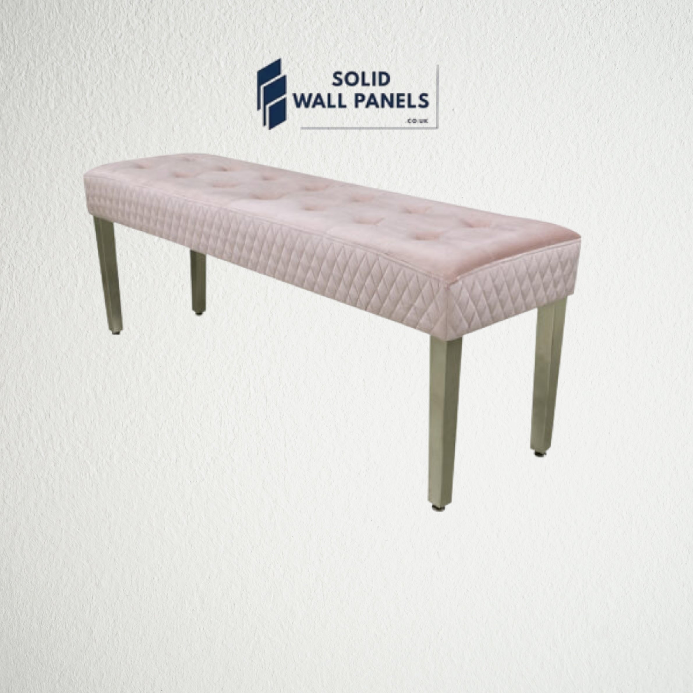 Majestic Bench – Modern Luxury Velvet Seating | Solid Wall Panels