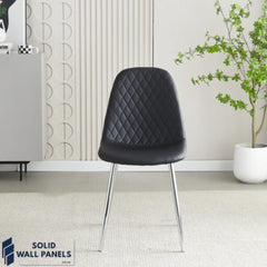 Mexico PU Dining Chair Set of 2 –  Modern Design Available in 3 Colours