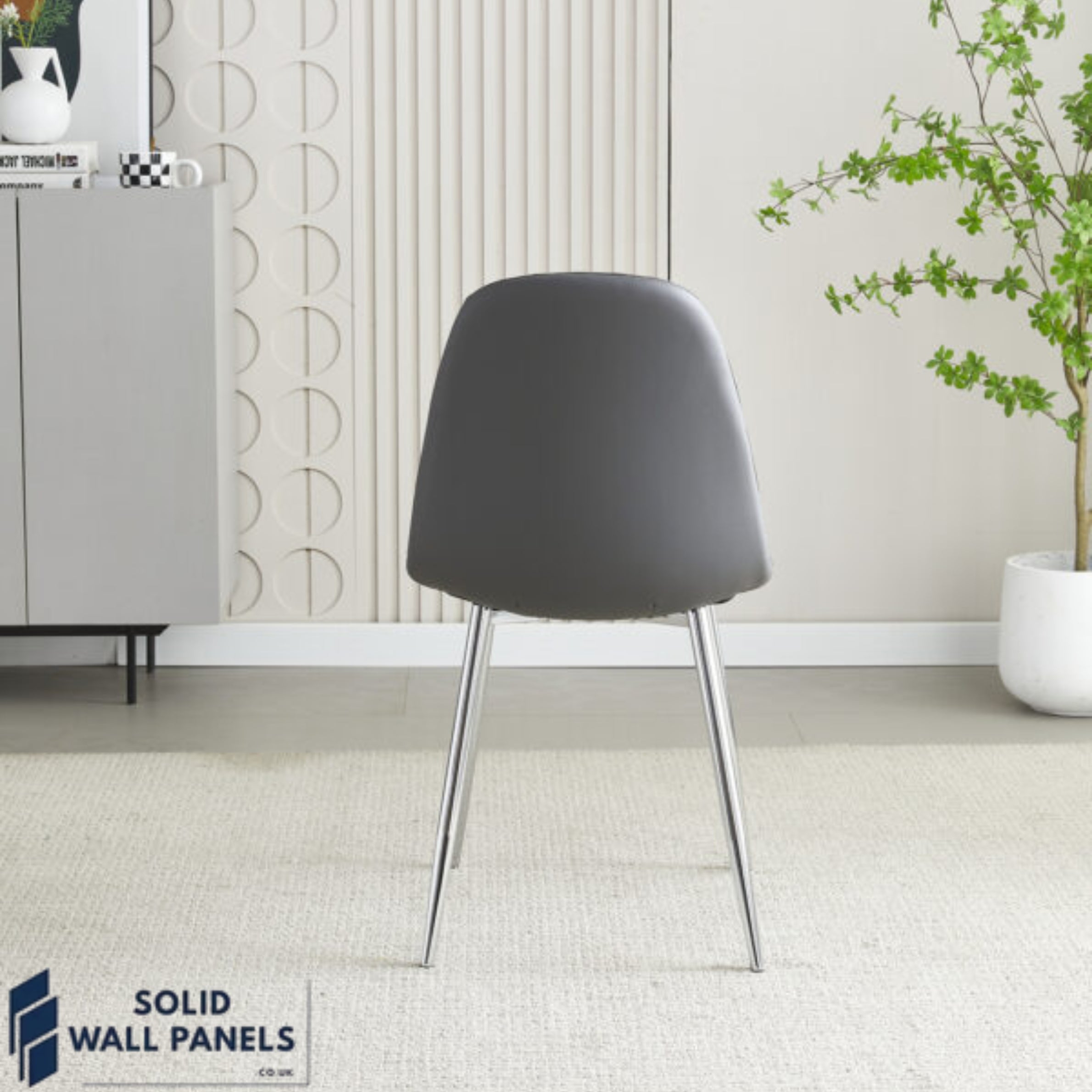 Mexico PU Dining Chair Set of 2 –  Modern Design Available in 3 Colours