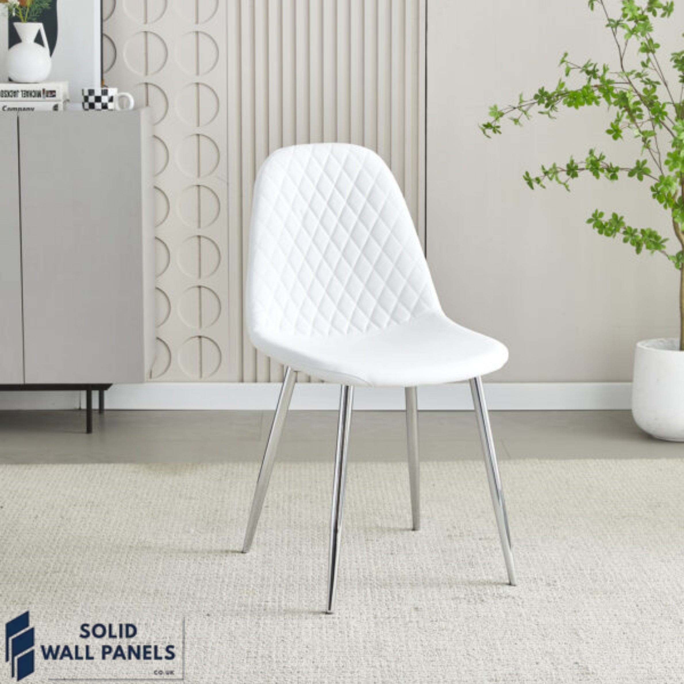 Mexico PU Dining Chair Set of 2 –  Modern Design Available in 3 Colours