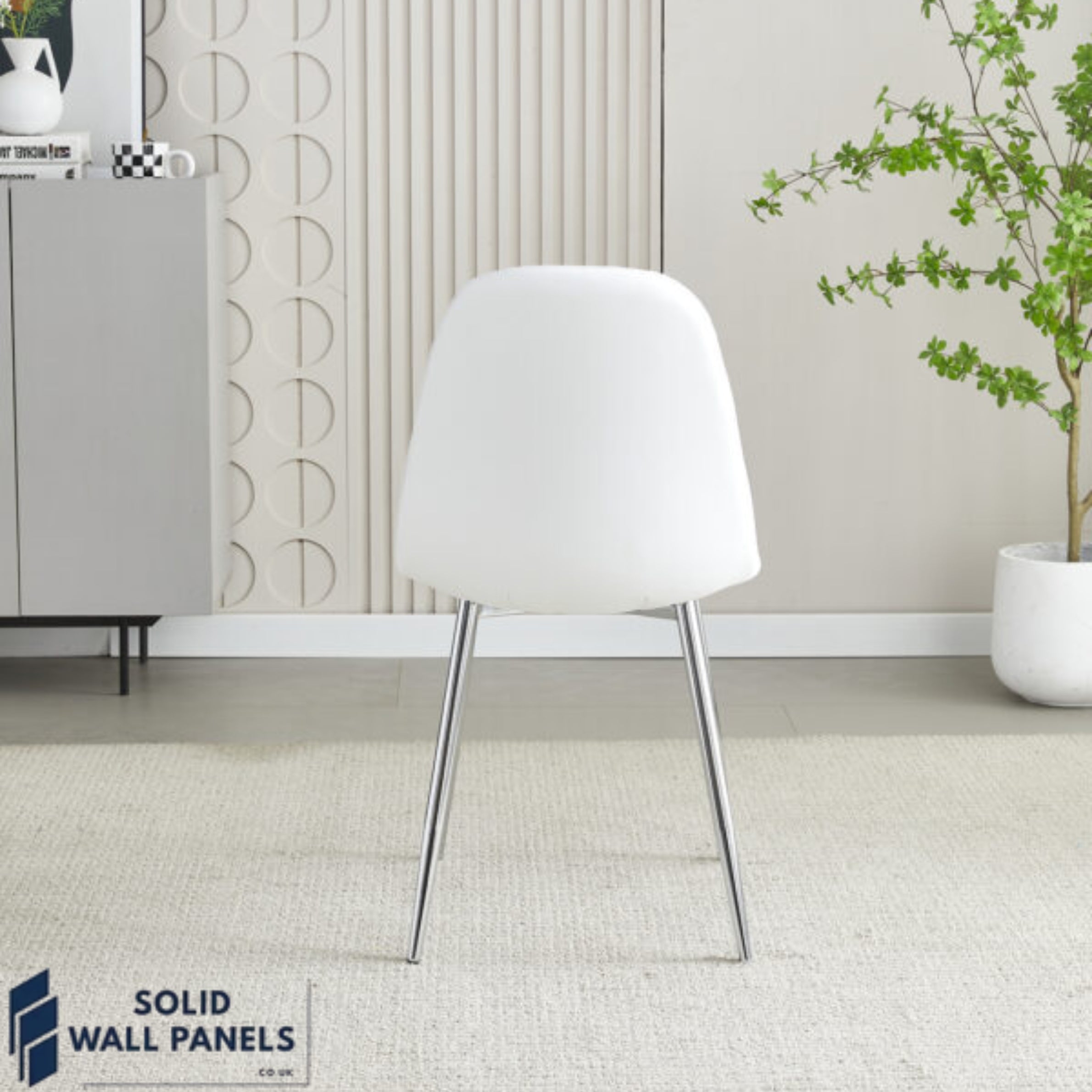 Mexico PU Dining Chair Set of 2 –  Modern Design Available in 3 Colours
