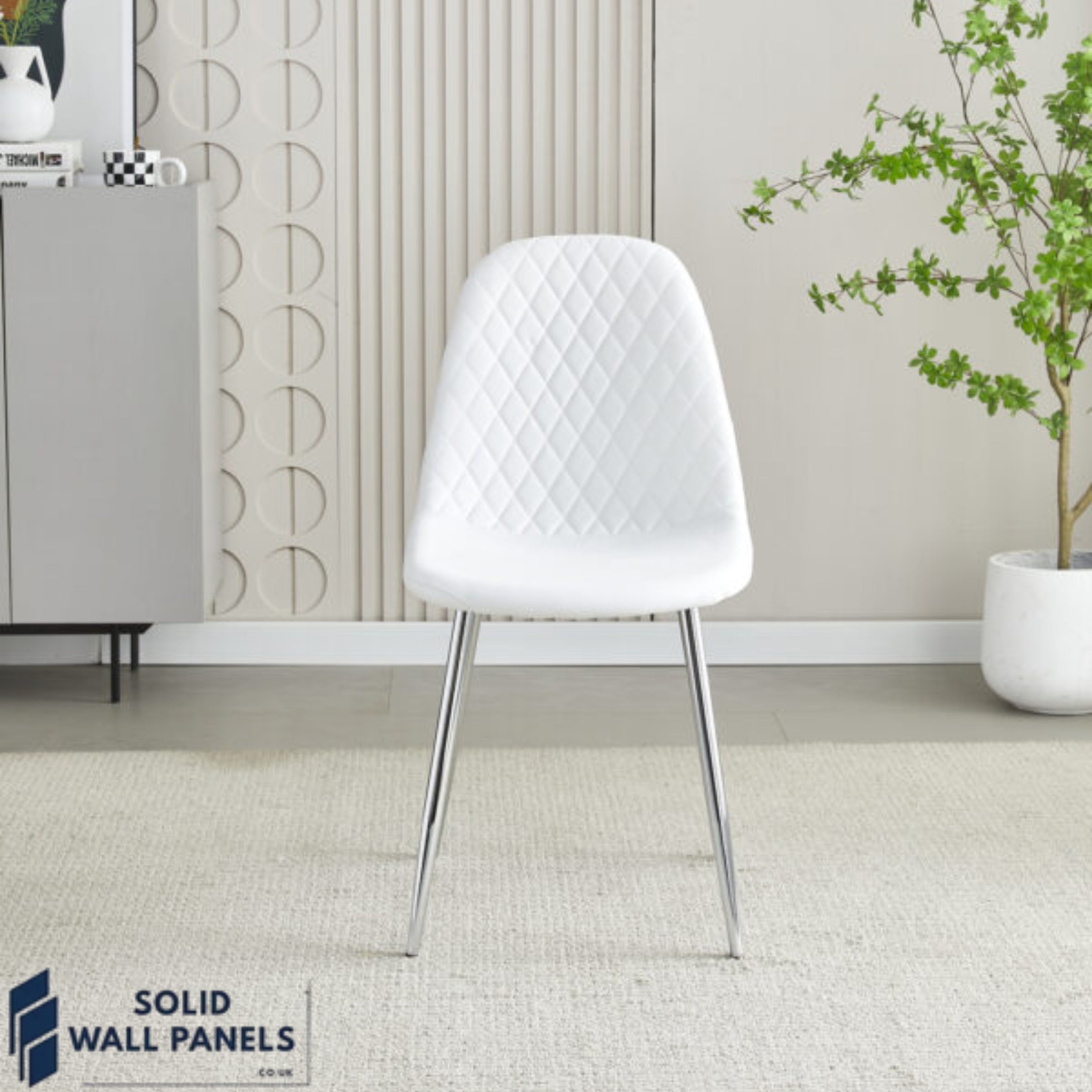 Mexico PU Dining Chair Set of 2 –  Modern Design Available in 3 Colours