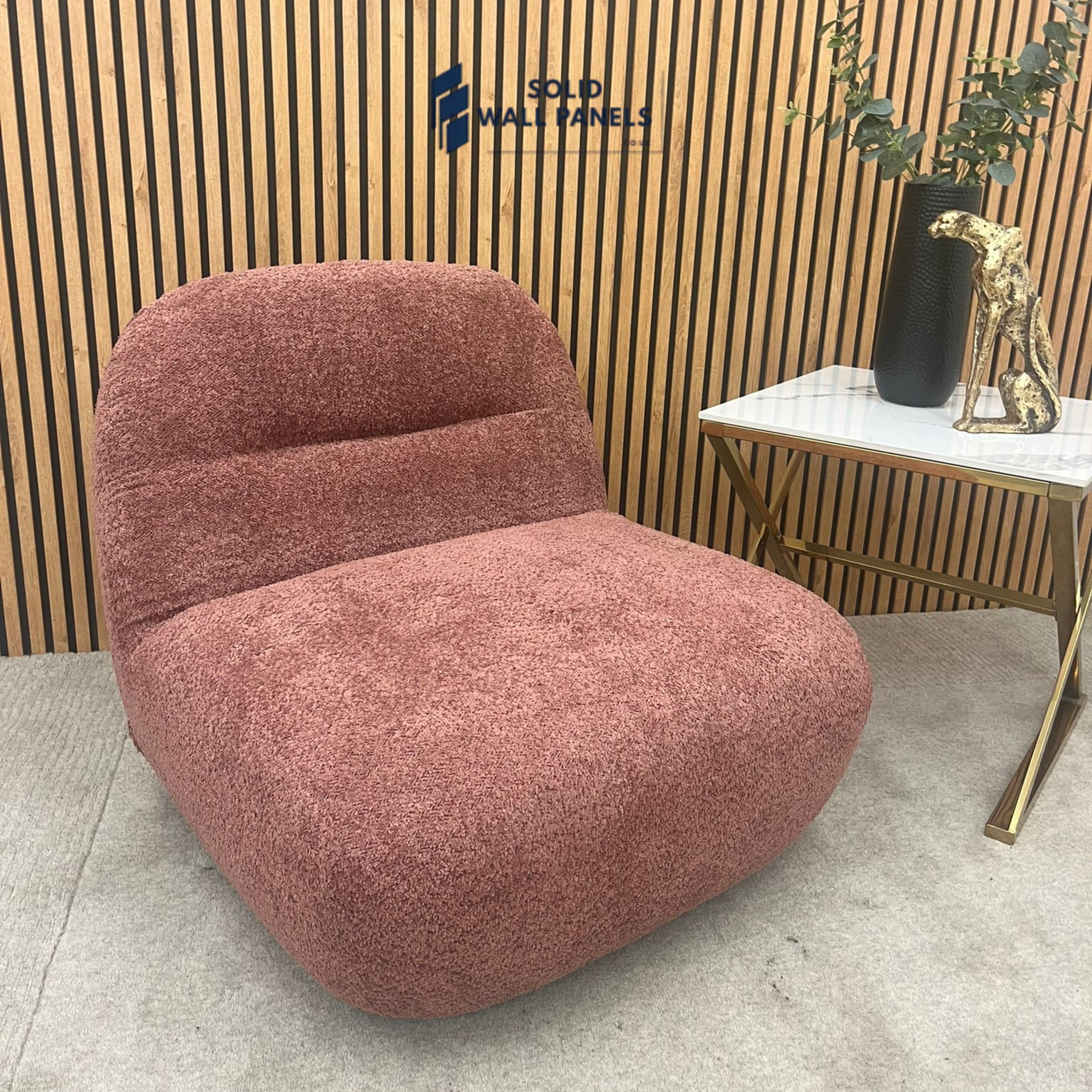 Miami Swivel Accent Chair – Premium Boucle Fabric | Luxurious Comfort | Fast UK Delivery