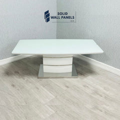 Milan  High Gloss Coffee Table – Black, Grey, Cappuccino & White