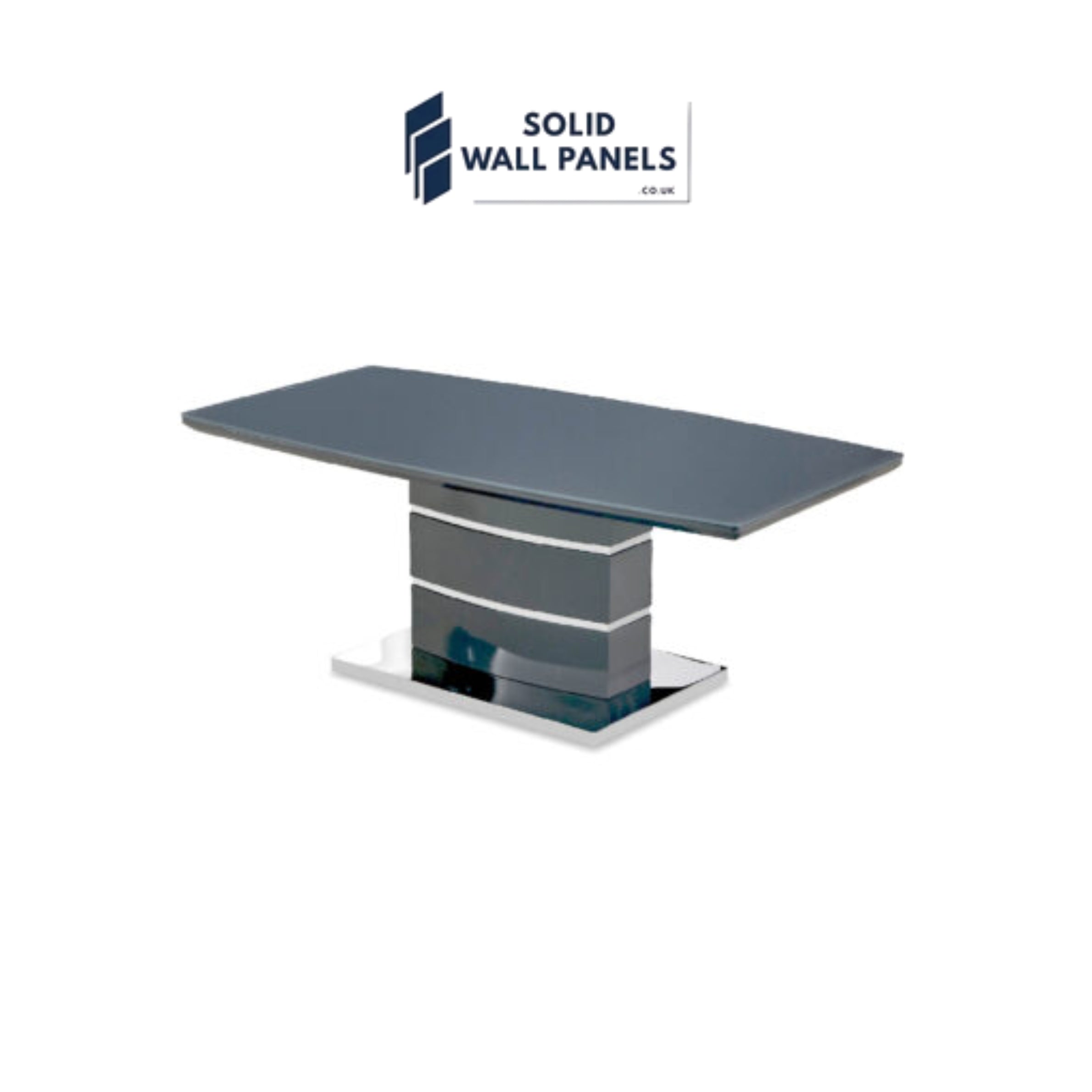 Milan  High Gloss Coffee Table – Black, Grey, Cappuccino & White