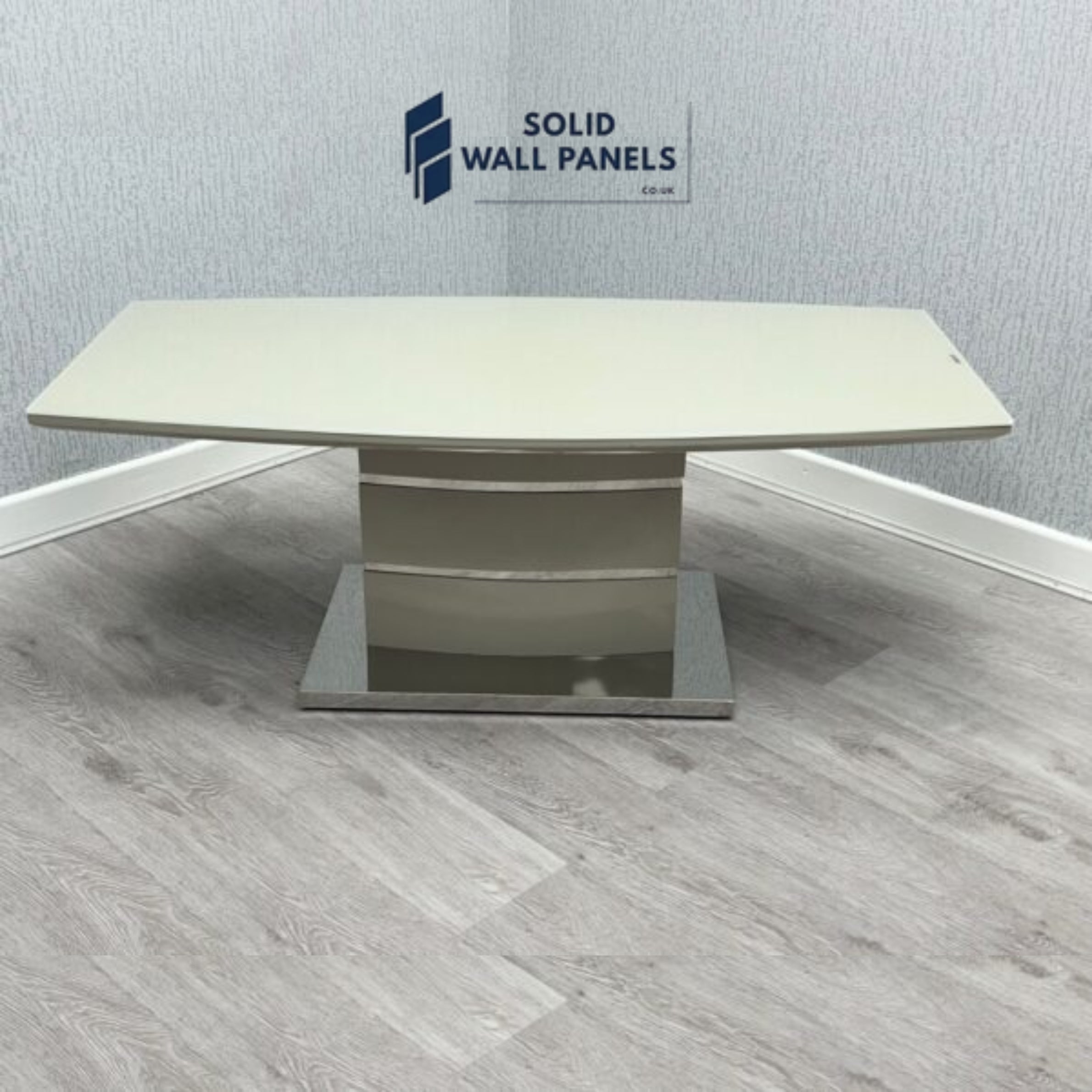 Milan  High Gloss Coffee Table – Black, Grey, Cappuccino & White
