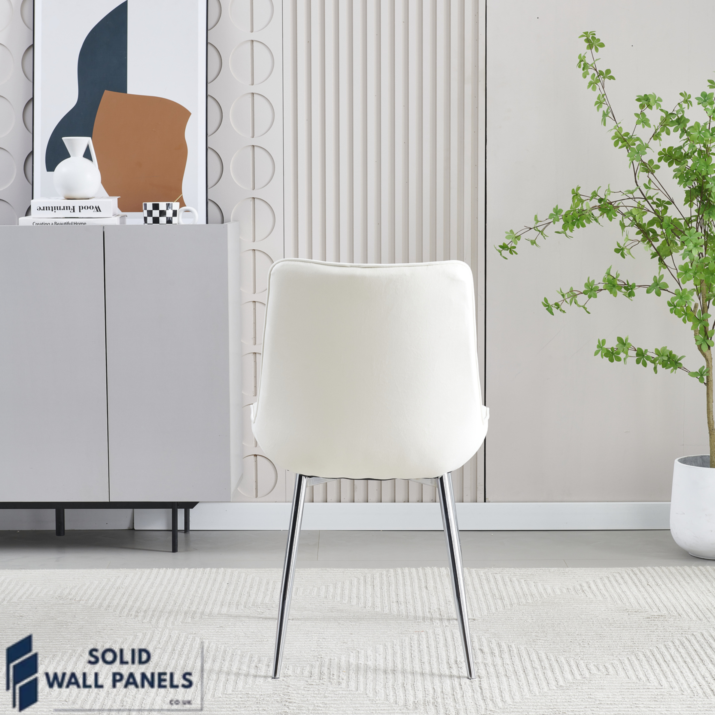 Modern Design Mortiz Velvet Dining Chair | 4 Colours Available