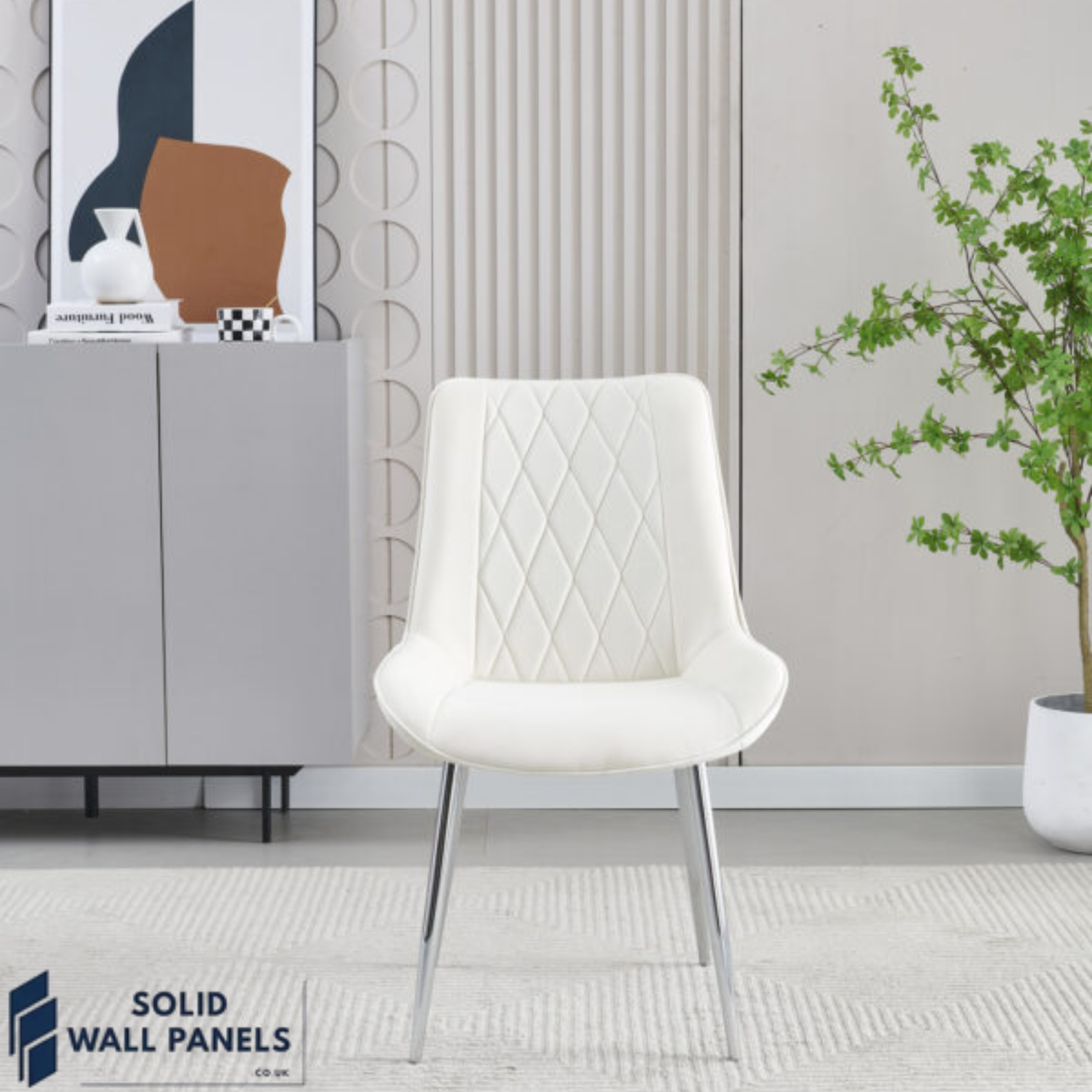 Modern Design Mortiz Velvet Dining Chair | 4 Colours Available