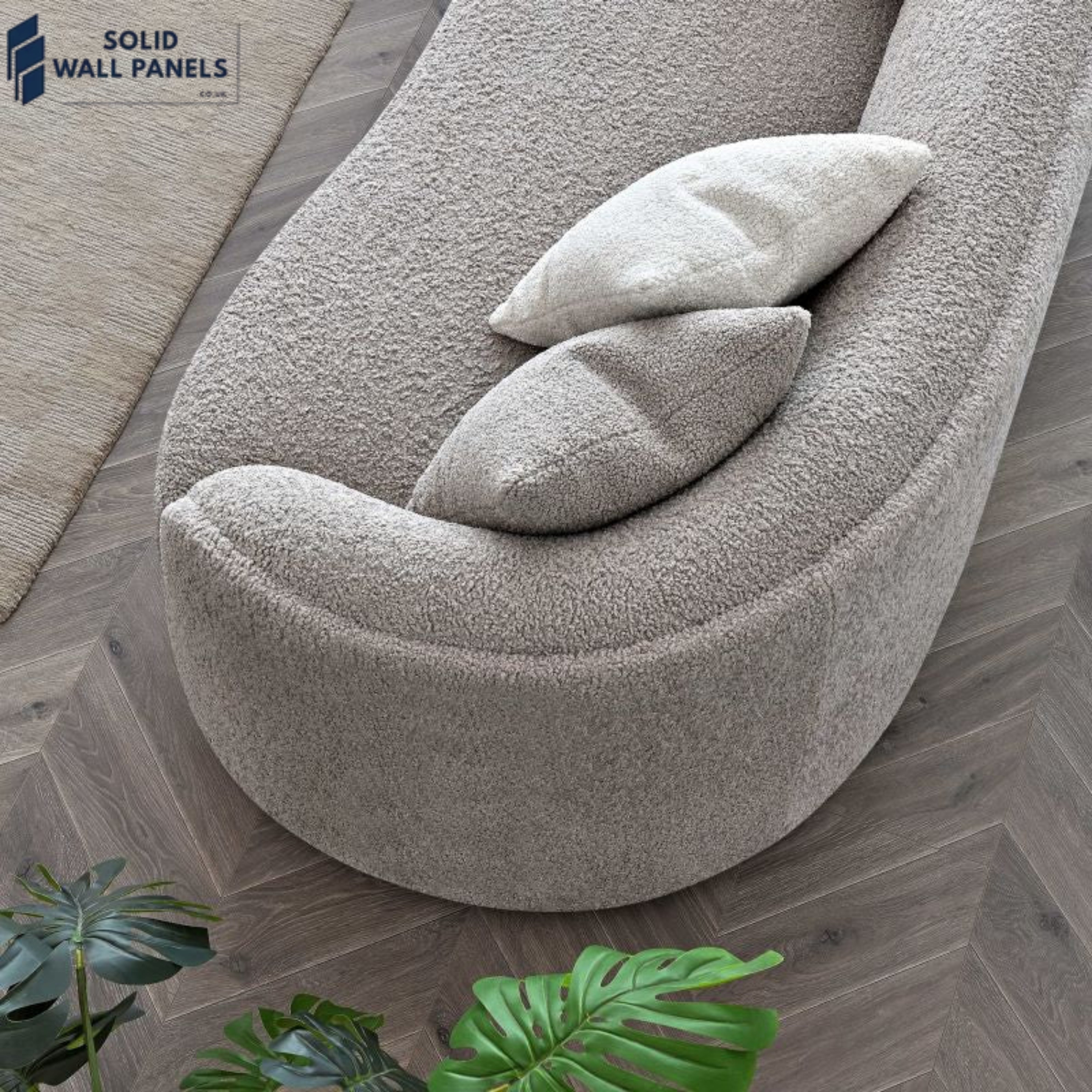 Nolita Boucle Teddy Sofa – 3 Seater Luxury Comfort | Soft Boucle Fabric