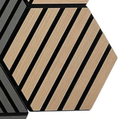 Oak PVC Hanging Wall Panel - Lightweight | Fast UK Delivery