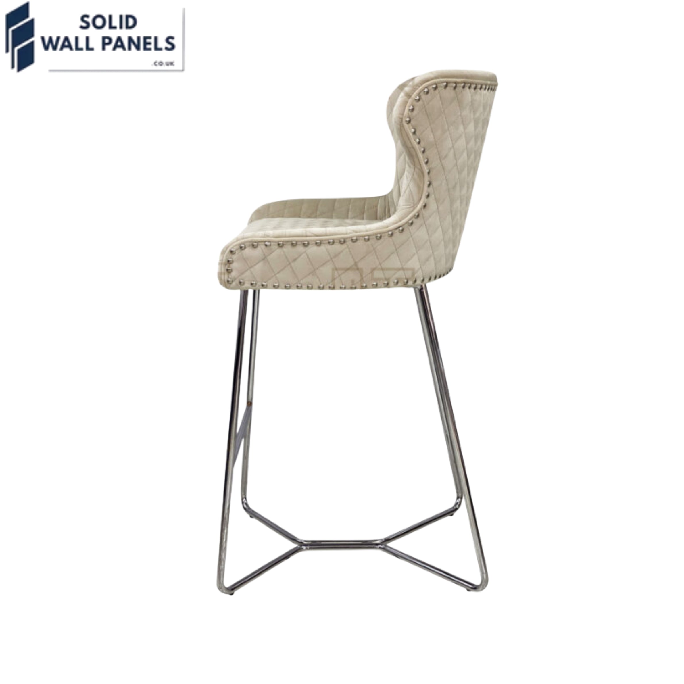 Osaka Bar Stool – Premium Luxury Modern Velvet Seating | Set of 2