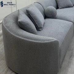 Pebble Boucle Fabric Premium Sofa – Modern Ergonomic Design | Luxury Comfort