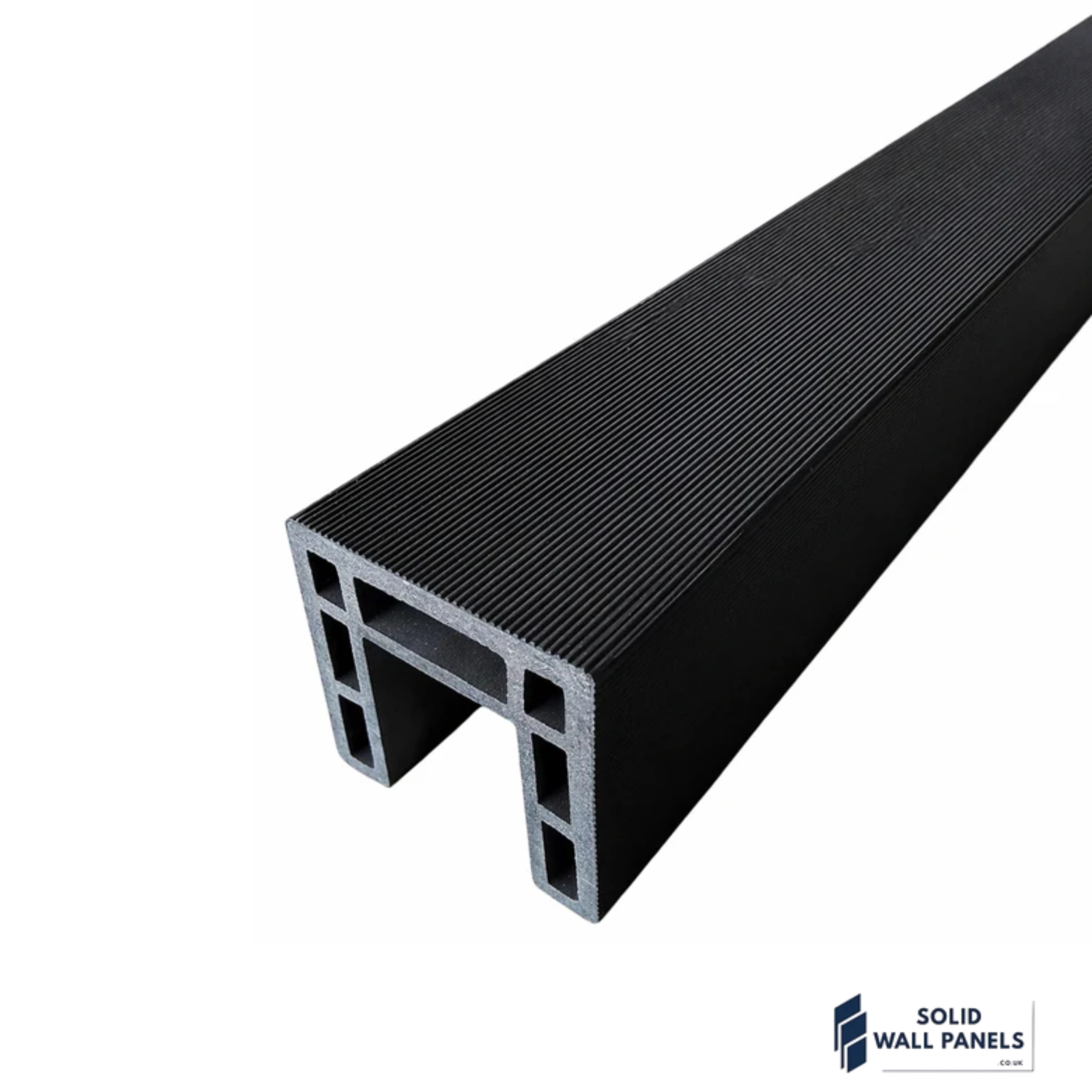 Premium Black Composite Fence Panels | UV Resistant Low Maintenance Garden Fencing