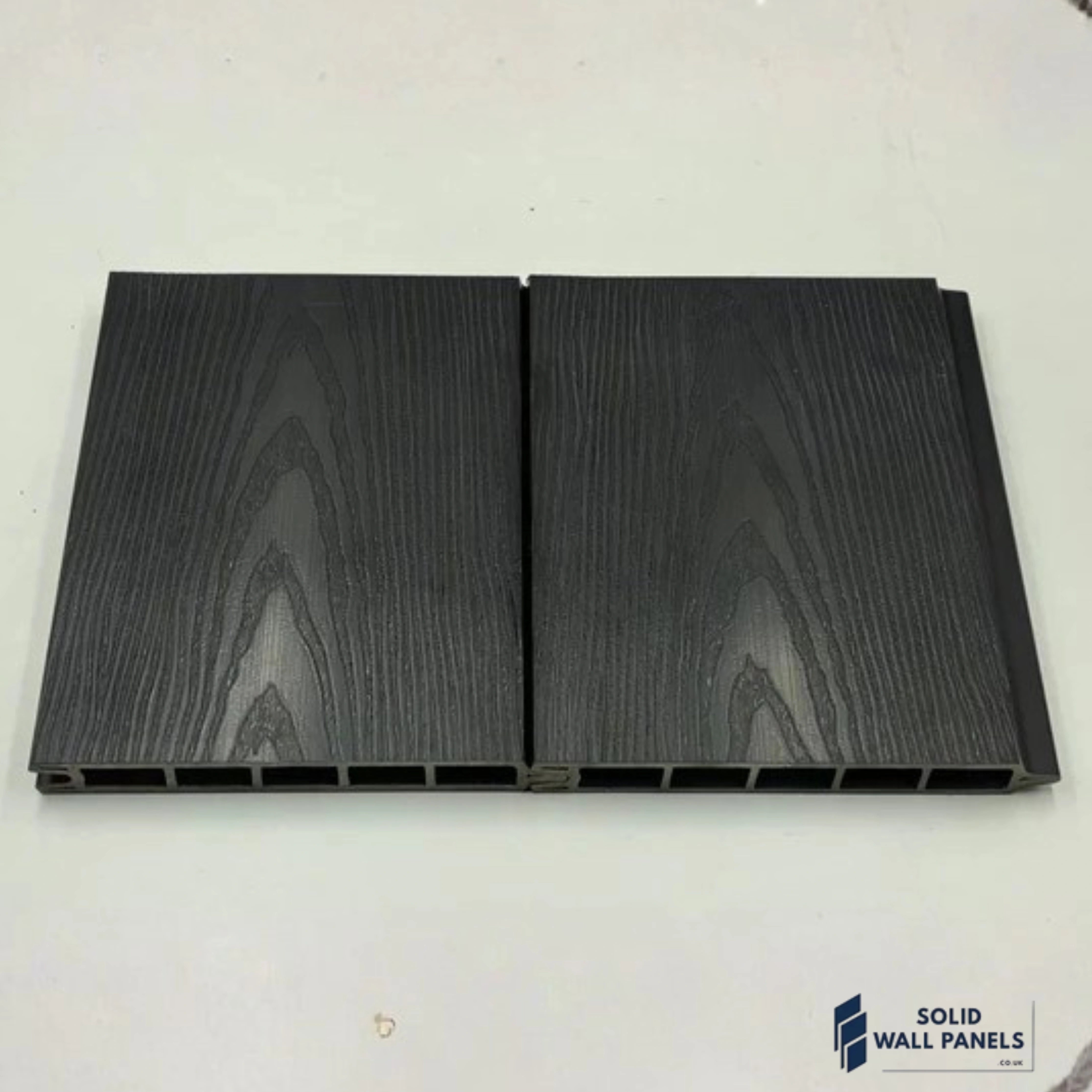 Premium Black Composite Fence Panels | UV Resistant Low Maintenance Garden Fencing