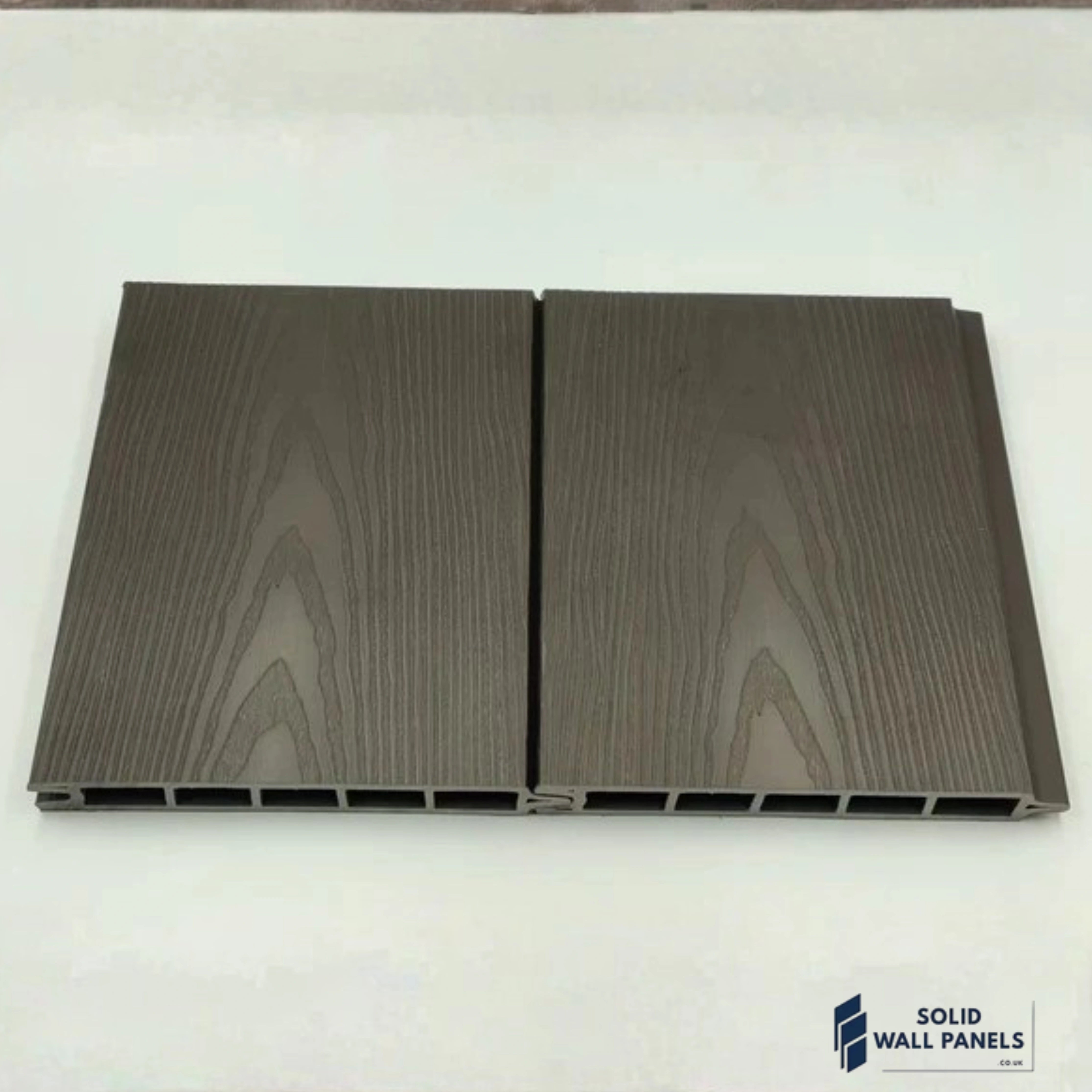 Premium Dark Brown Composite Fence Panels | UV Resistant Low Maintenance Garden Fencing