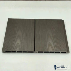 Premium Dark Brown Composite Fence Panels | UV Resistant Low Maintenance Garden Fencing