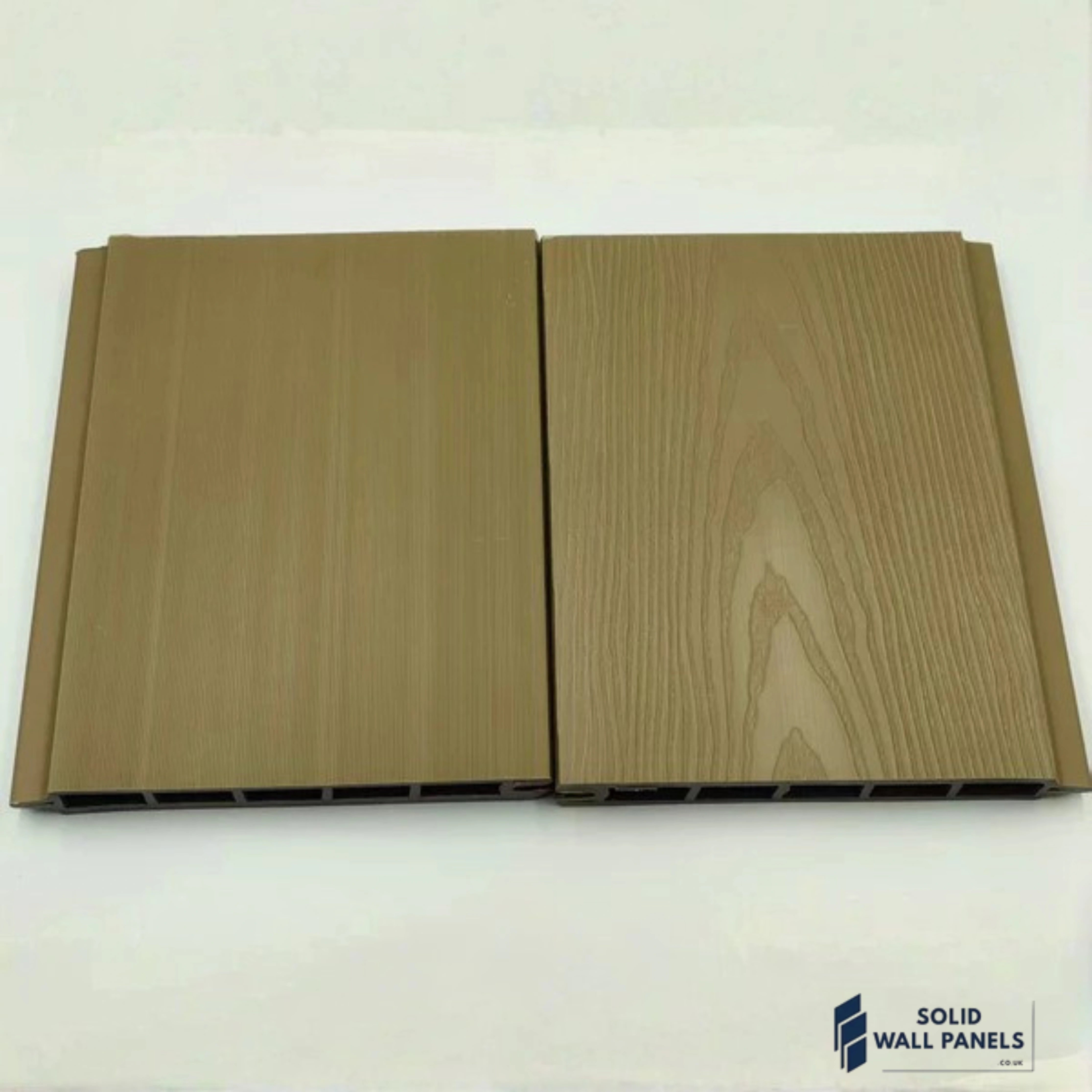 Premium Khaki Composite Fence Panels | UV Resistant Low Maintenance Garden Fencing