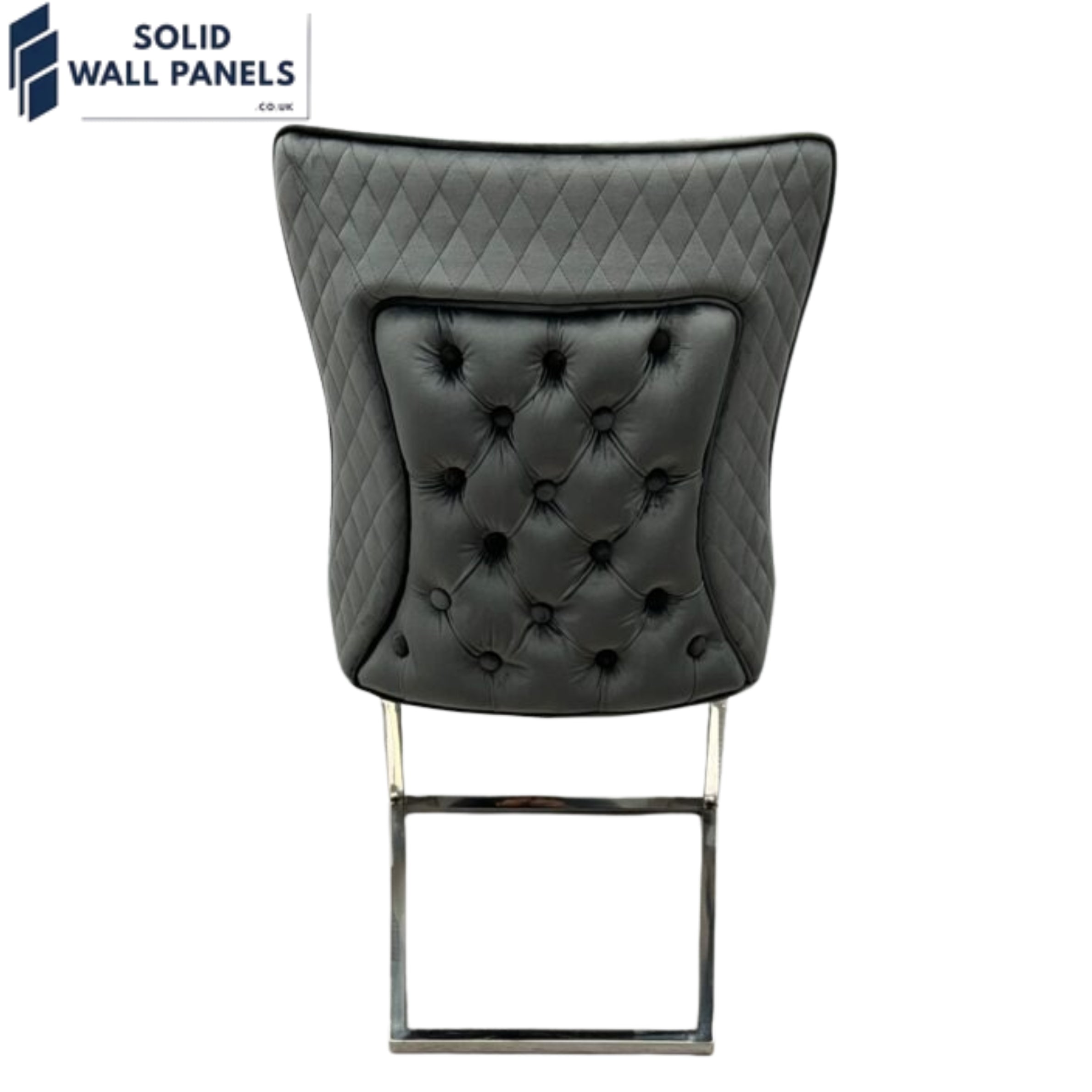 Modern Rome Velvet Dining Chair - Set of 2 | 3 Colours Available 