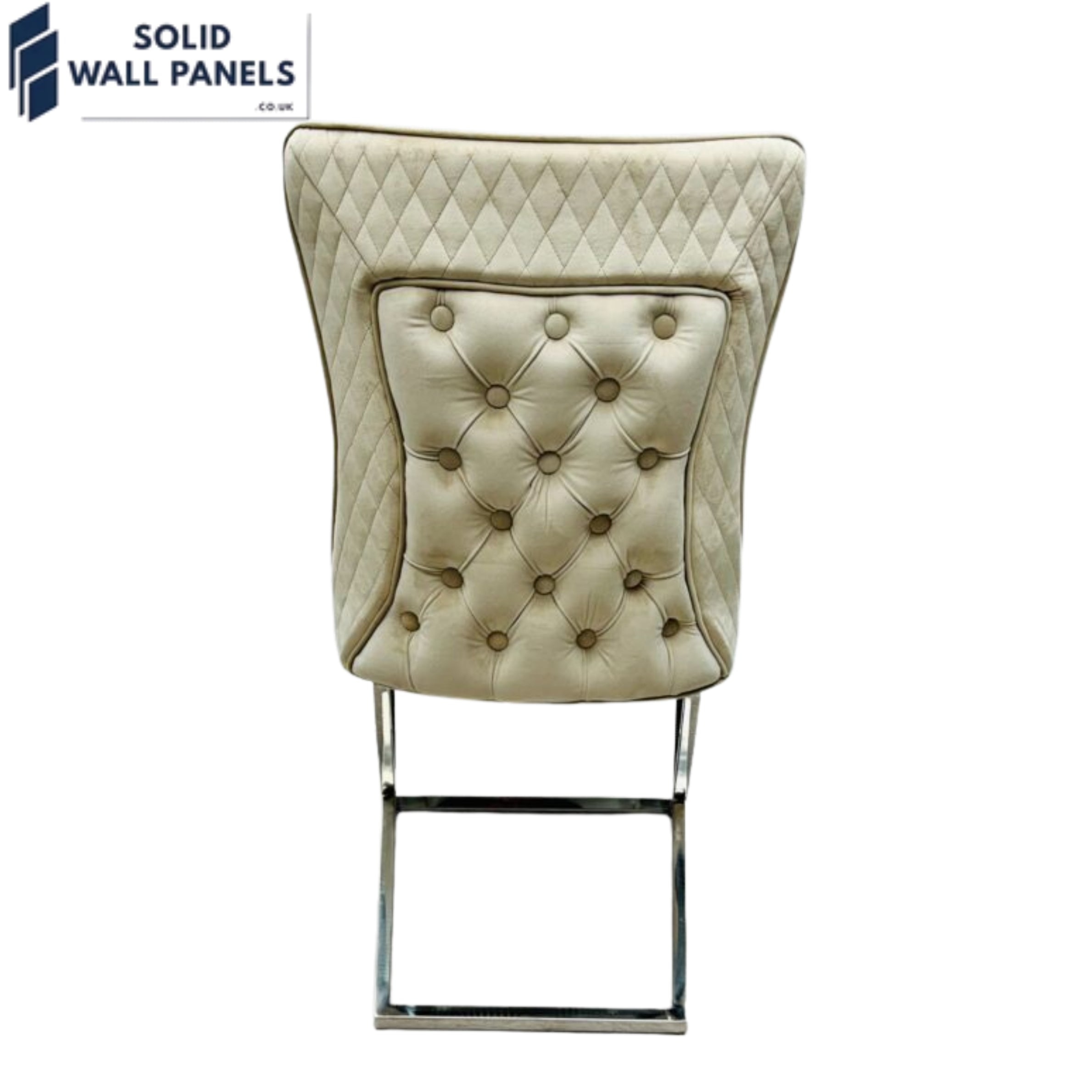 Modern Rome Velvet Dining Chair - Set of 2 | 3 Colours Available 